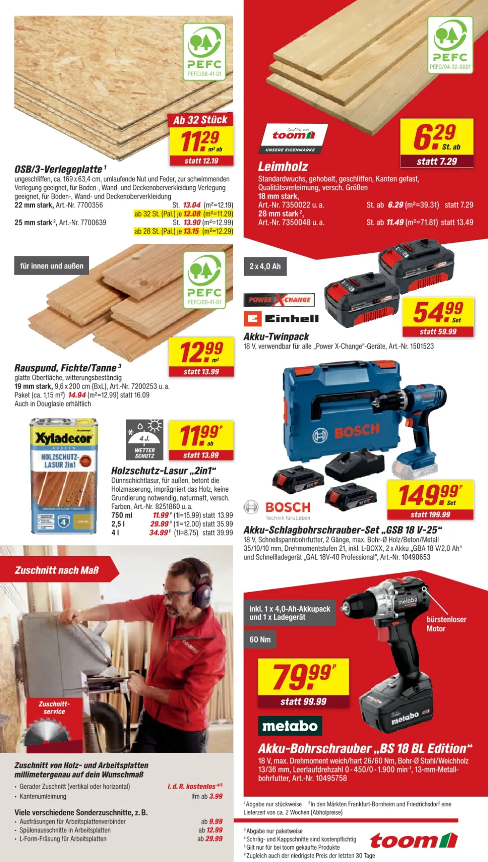 Toom Baumarkt Prospekt Ab 08.08.2026 Bis 14.08.2026 - Bild 1 Ab 08.08.2026