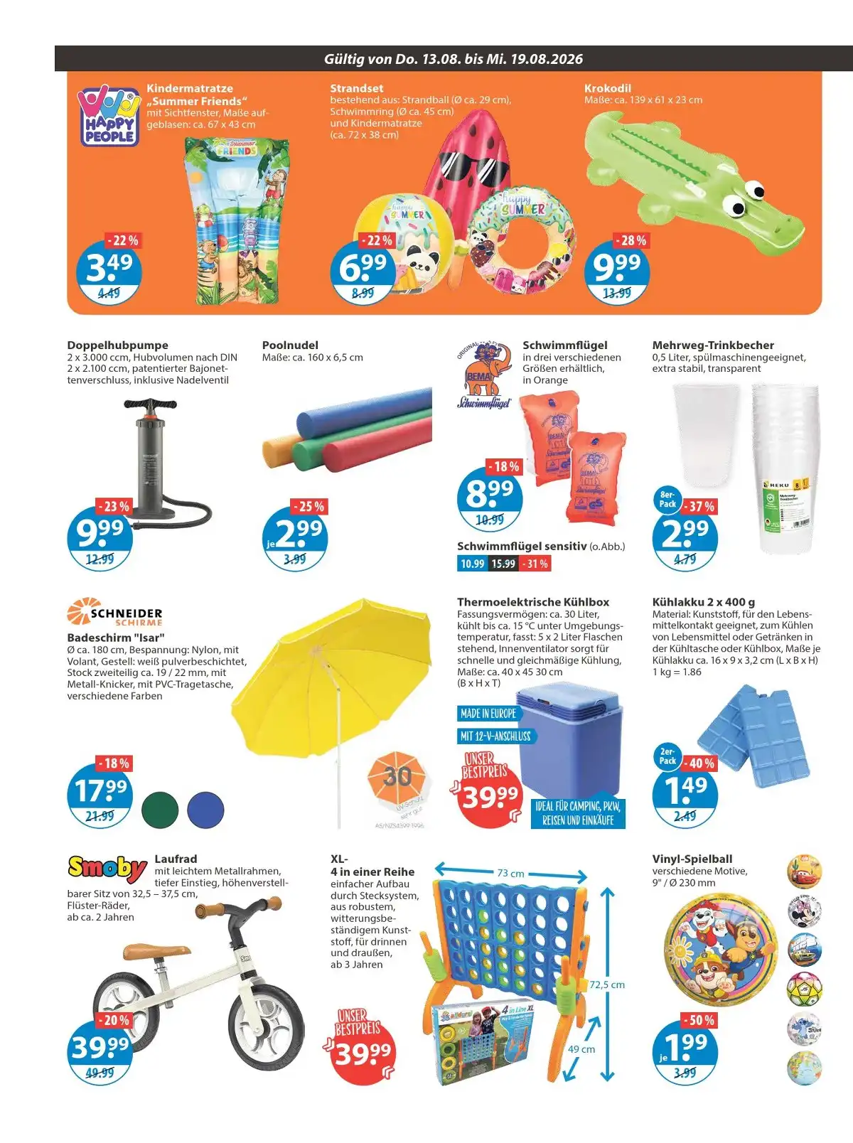 V-Markt Prospekt Gültig Vom 13.08.2026 Bis 19.08.2026 - Bild 2 Ab 13.08.2026