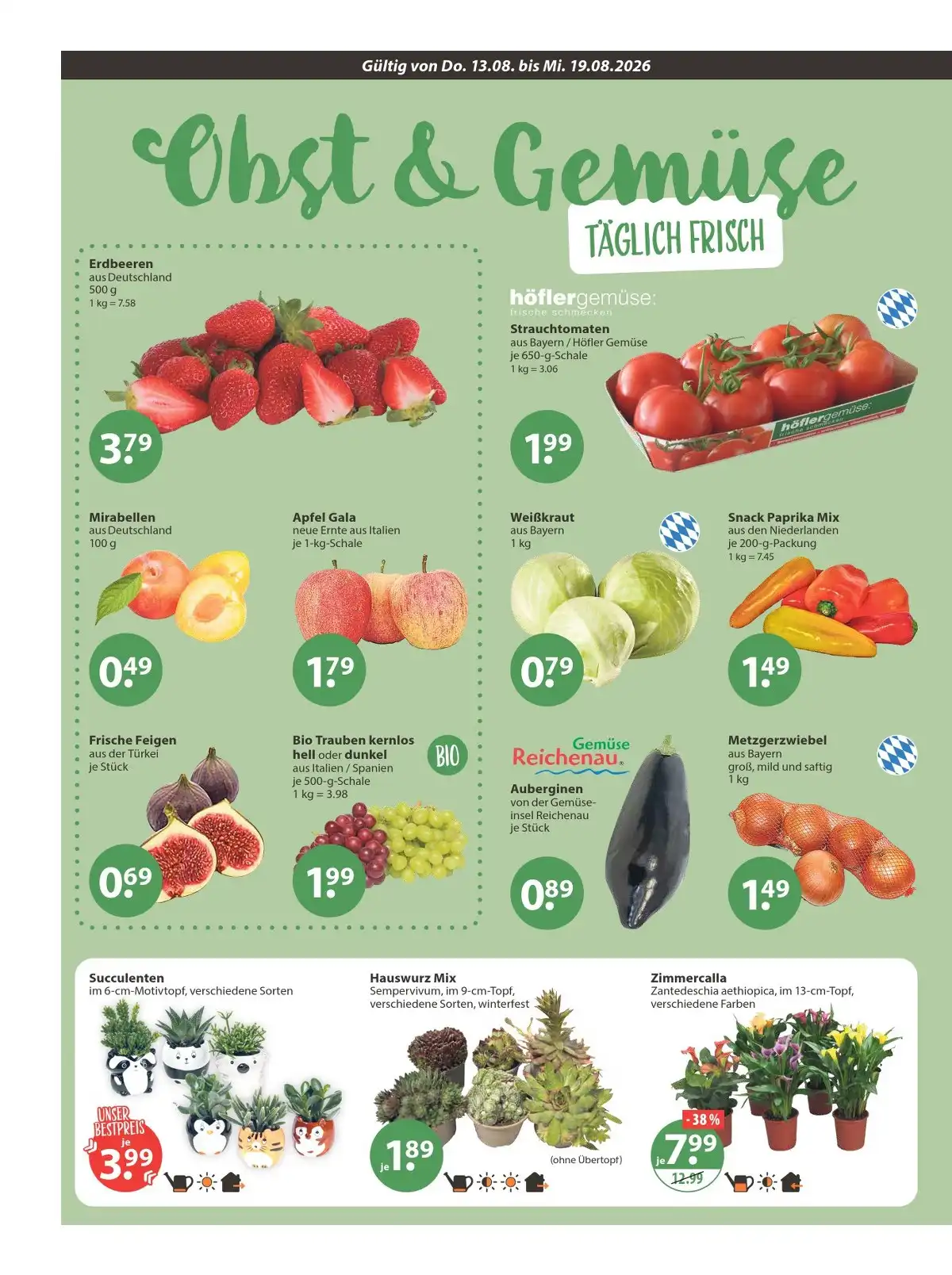 V-Markt Prospekt Gültig Vom 13.08.2026 Bis 19.08.2026 - Bild 2 Ab 13.08.2026