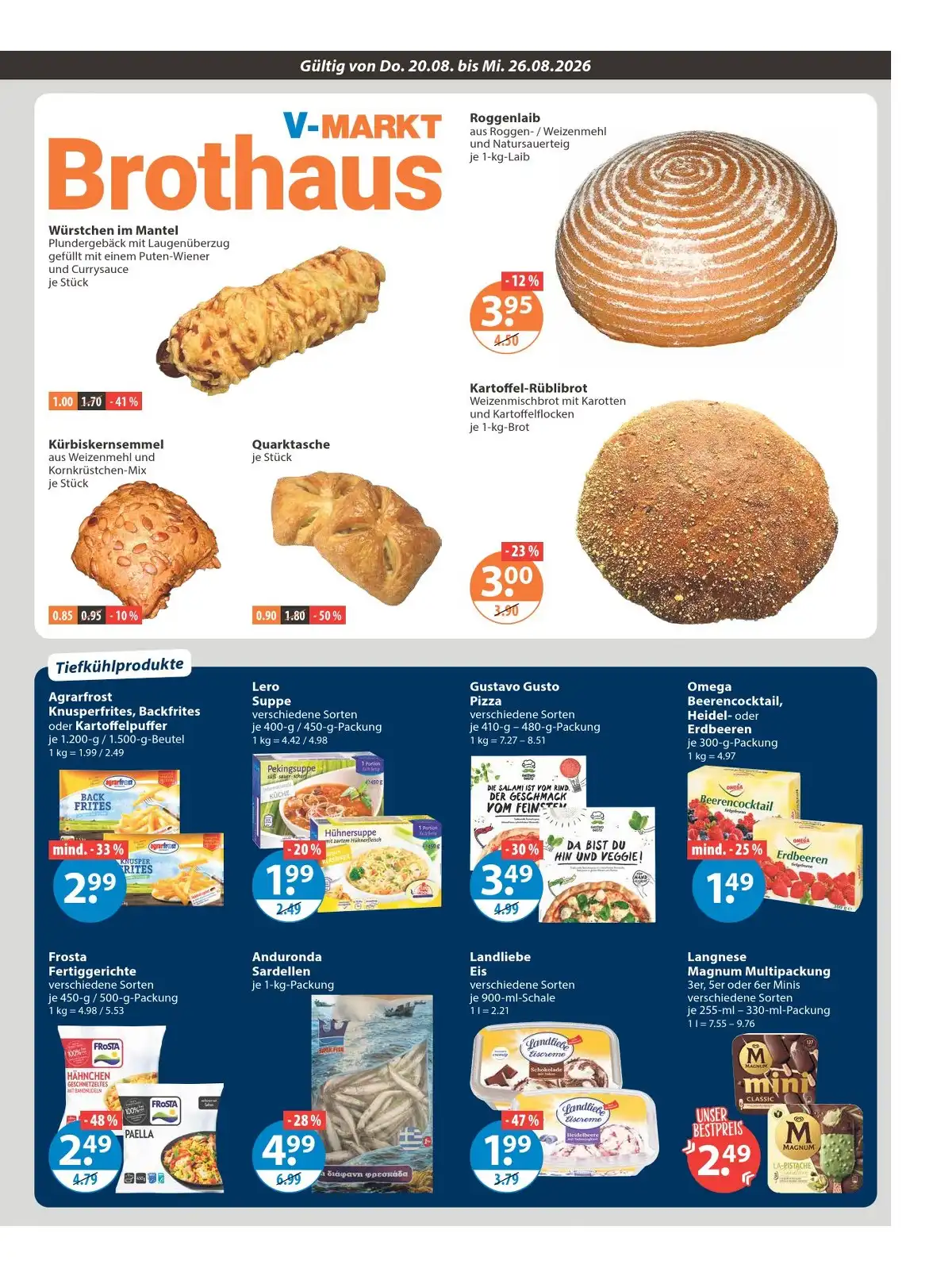 V-Markt Prospekt Ab 20.08.2026 Bis 26.08.2026 - Bild 3 Ab 20.08.2026