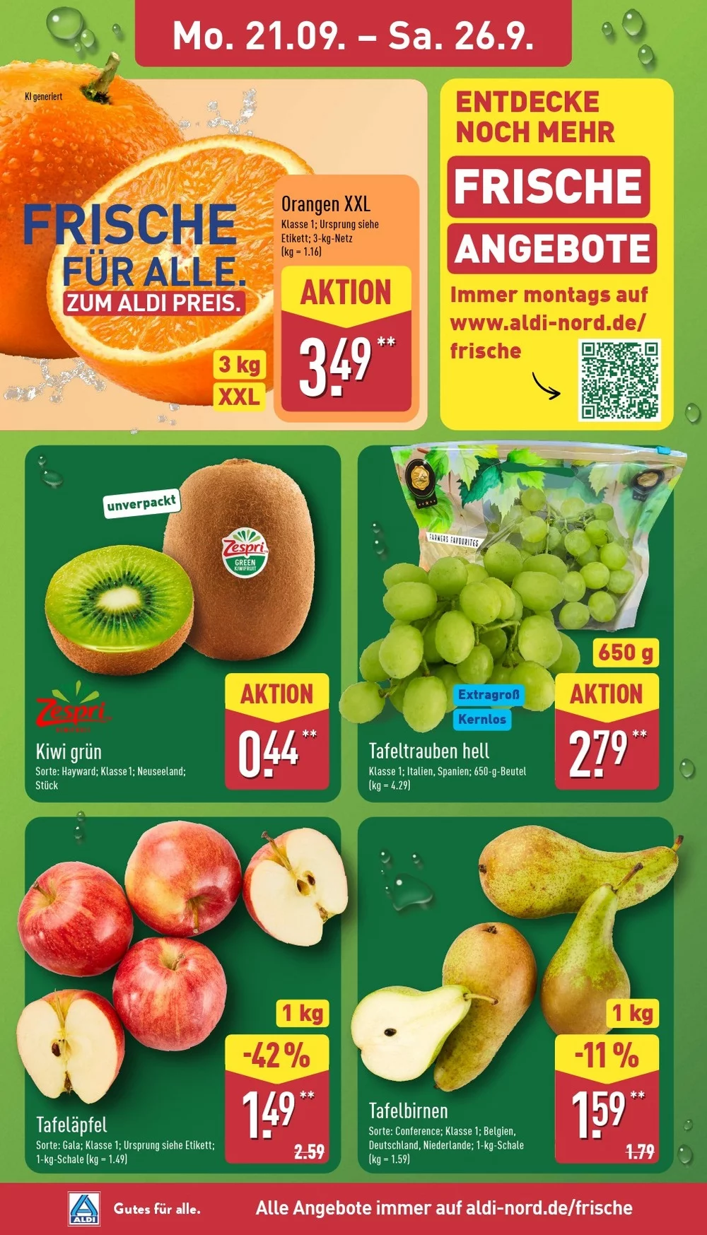 Aldi Nord Prospekt Ab 21.09.2026 Bis 26.09.2026 - Bild 2 Ab 21.09.2026