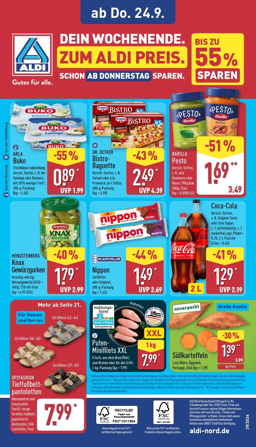 Aldi Nord Prospekt Ab 21.09.2026 Bis 26.09.2026 - Bild 2 Ab 21.09.2026