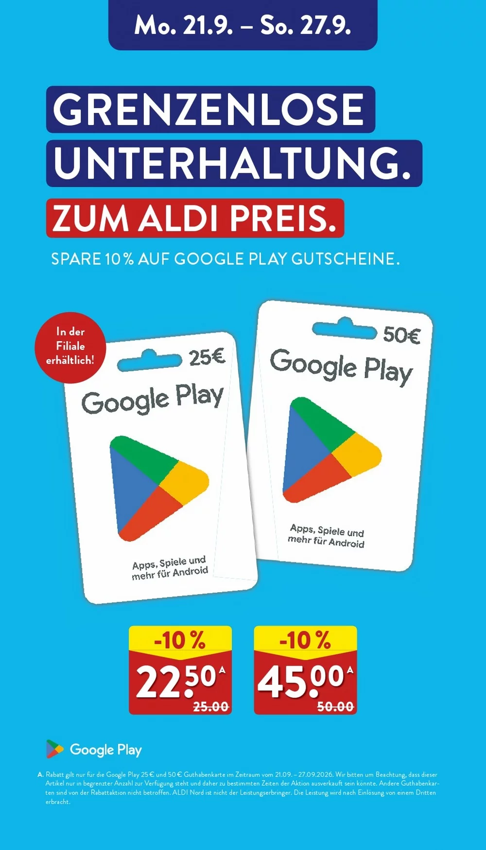 Aldi Nord Prospekt Ab 21.09.2026 Bis 26.09.2026 - Bild 2 Ab 21.09.2026