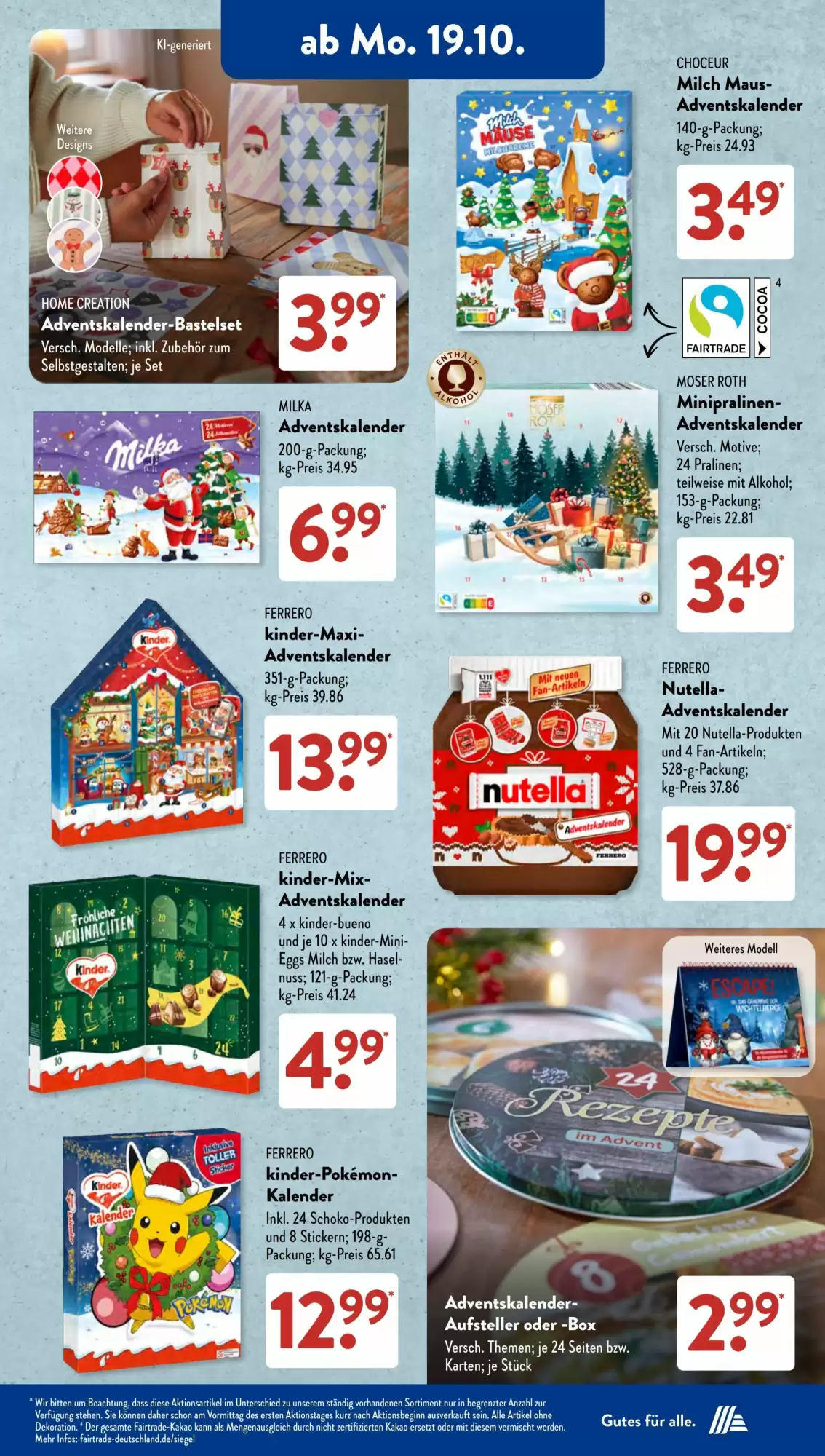 Aldi Süd Prospekt Ab 19.10.2026 Bis 24.10.2026 - Bild 2 Ab 19.10.2026 Halloween