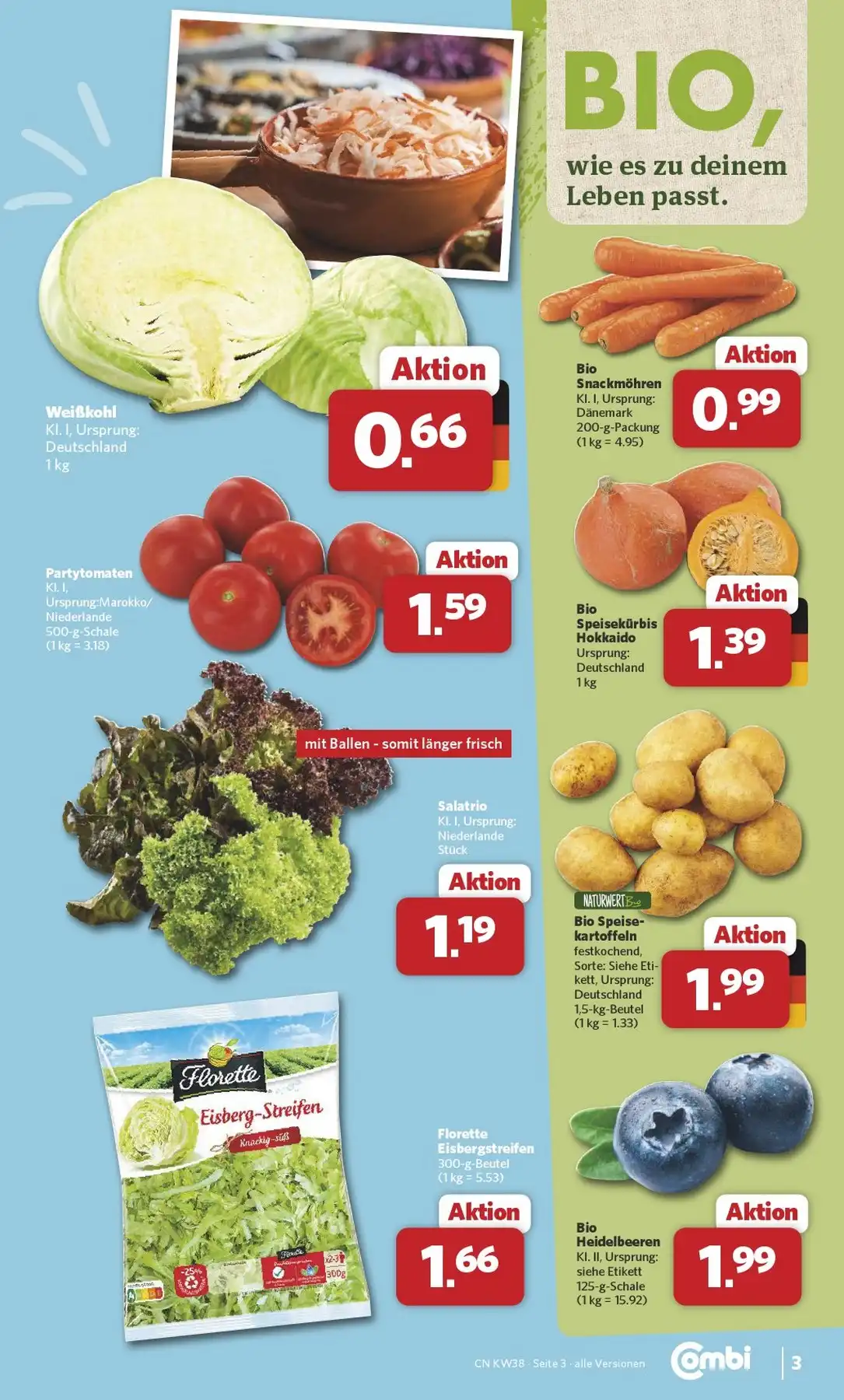 Combi Prospekt Gültig Vom 21.09.2026 Bis 26.09.2026 Nächste Woche - Bild 1 Combi