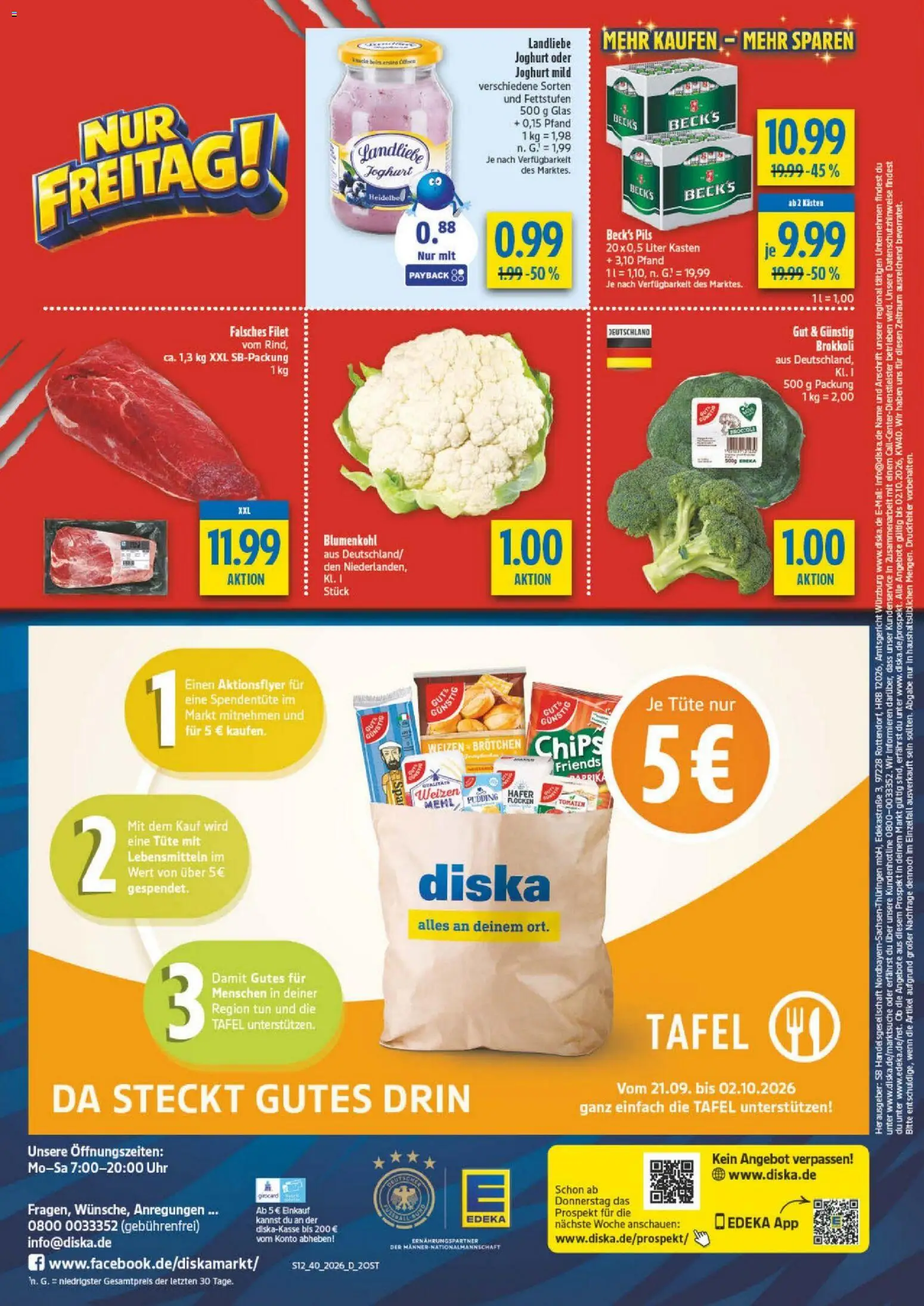 Diska Prospekt Gültig Vom 05.10.2026 Bis 10.10.2026 - Bild 1 Diska