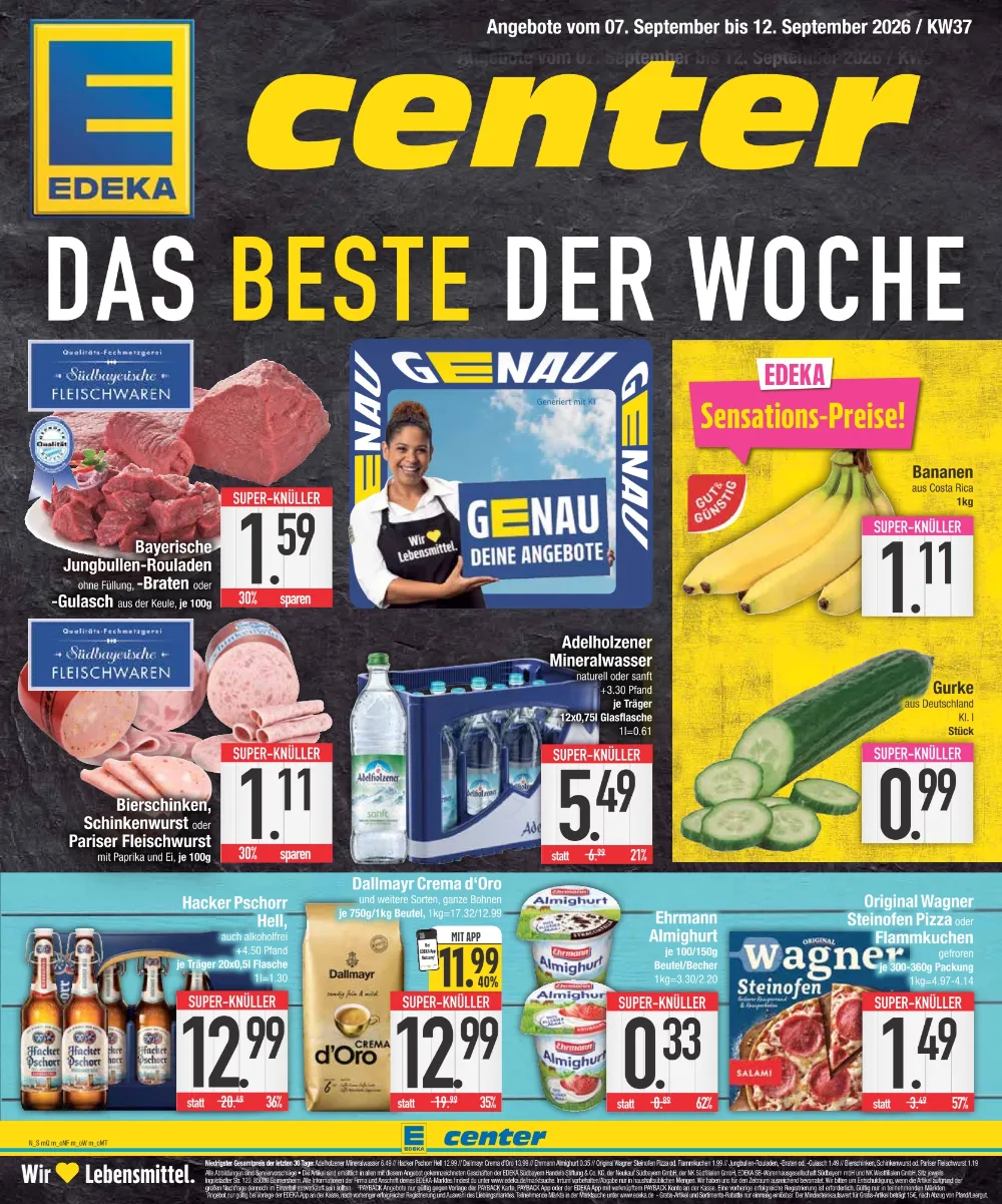 E Center Prospekt Ab 07.09.2026 Bis 12.09.2026 - Bild 1 Ab 07.09.2026