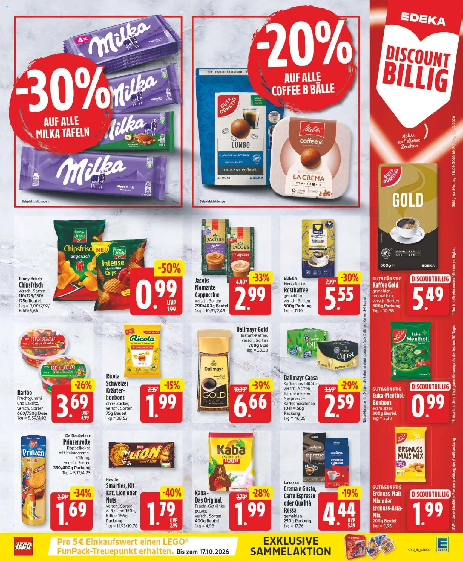 Edeka Prospekt Ab 28.09.2026 Bis 03.10.2026 - Bild 1 Ab 28.09.2026