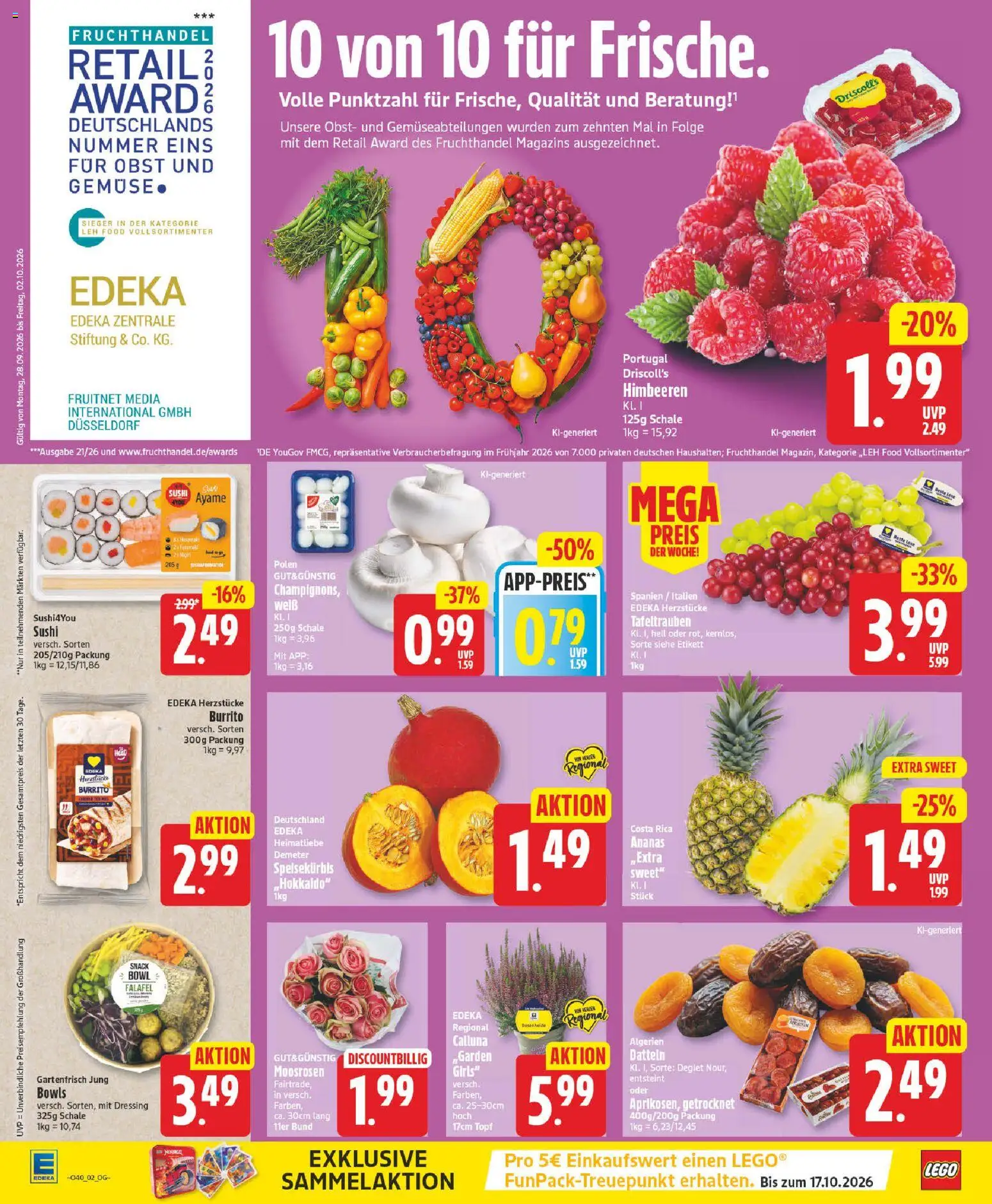 Edeka Prospekt Ab 28.09.2026 Bis 03.10.2026 - Bild 2 Ab 28.09.2026