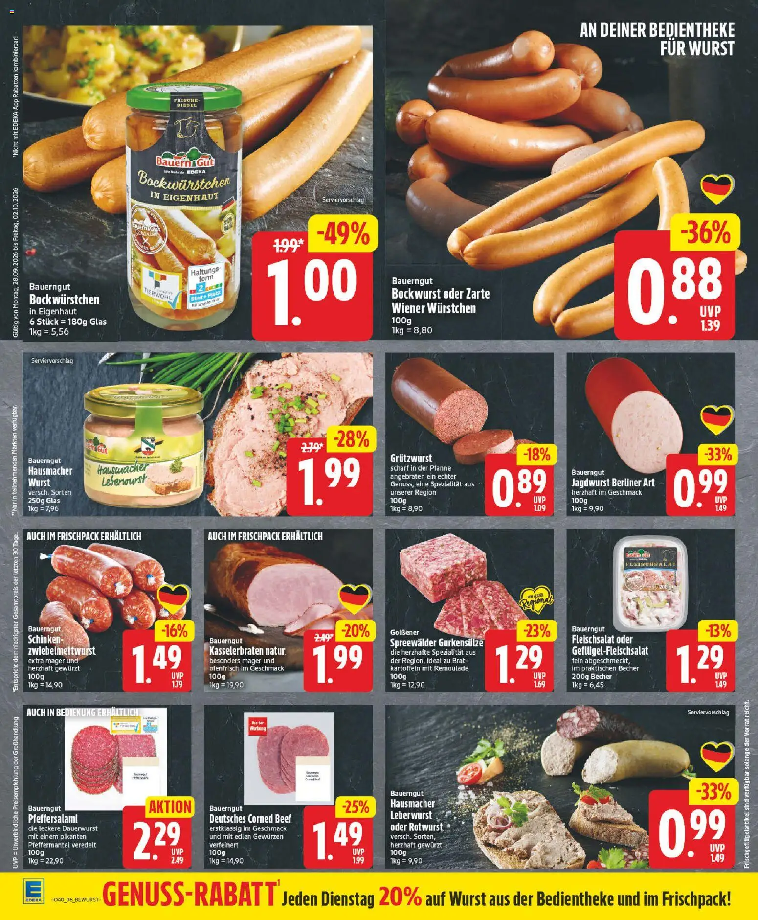Edeka Prospekt Ab 28.09.2026 Bis 03.10.2026 - Bild 4 Ab 28.09.2026