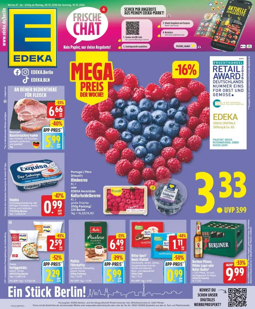 Edeka Nord Prospekt Ab 05.10.2026 Bis 10.10.2026 - Bild 1 Ab 05.10.2026