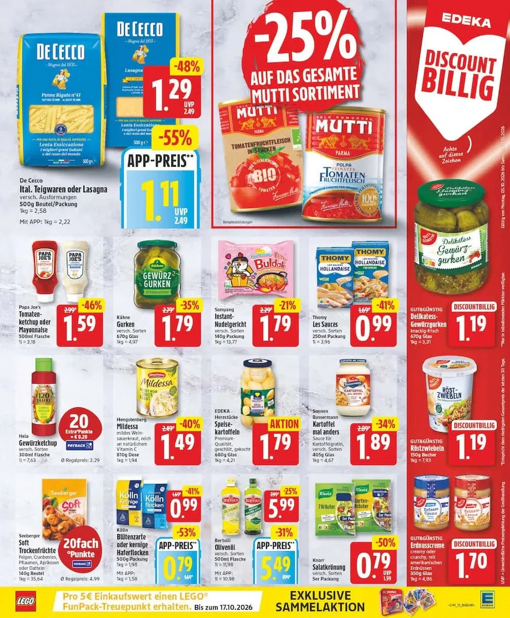 Edeka Nord Prospekt Ab 05.10.2026 Bis 10.10.2026 - Bild 1 Ab 05.10.2026