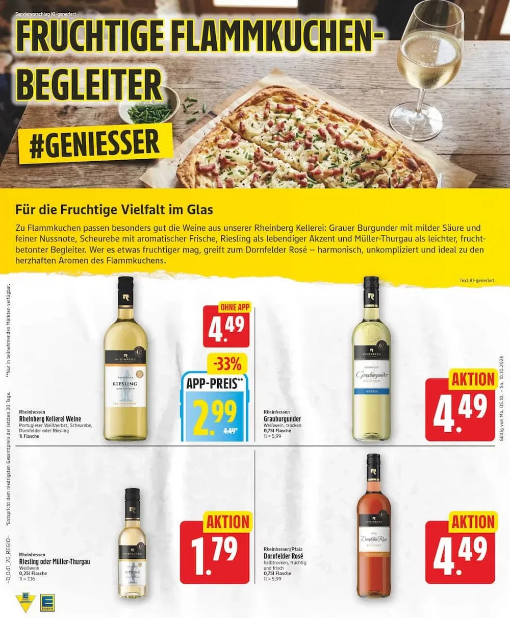 Edeka Nord Prospekt Ab 05.10.2026 Bis 10.10.2026 - Bild 2 Ab 05.10.2026