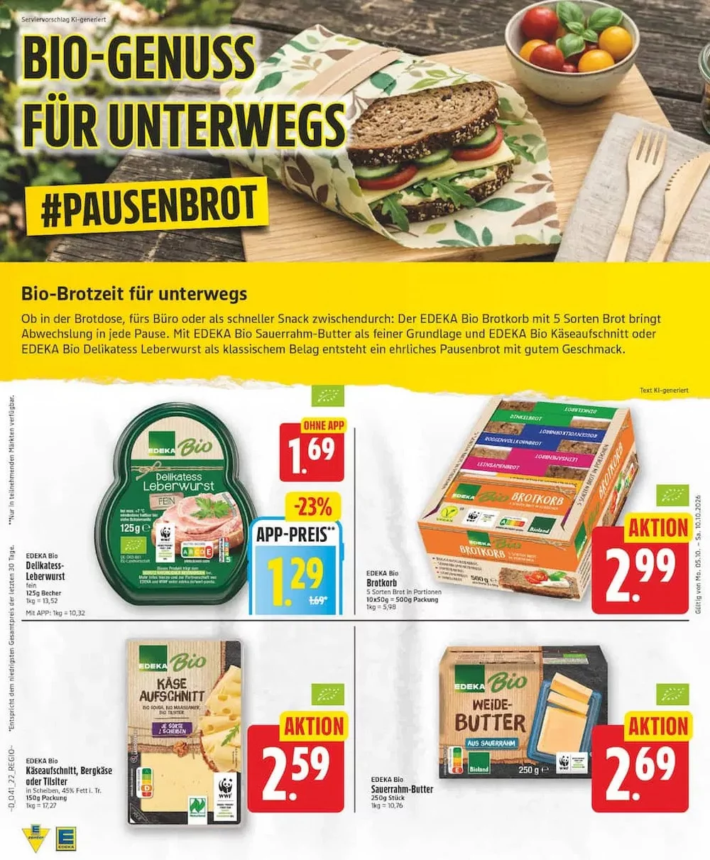 Edeka Nord Prospekt Ab 05.10.2026 Bis 10.10.2026 - Bild 4 Ab 05.10.2026