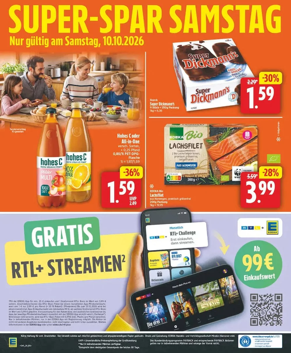 Edeka Nord Prospekt Ab 05.10.2026 Bis 10.10.2026 - Bild 3 Ab 05.10.2026