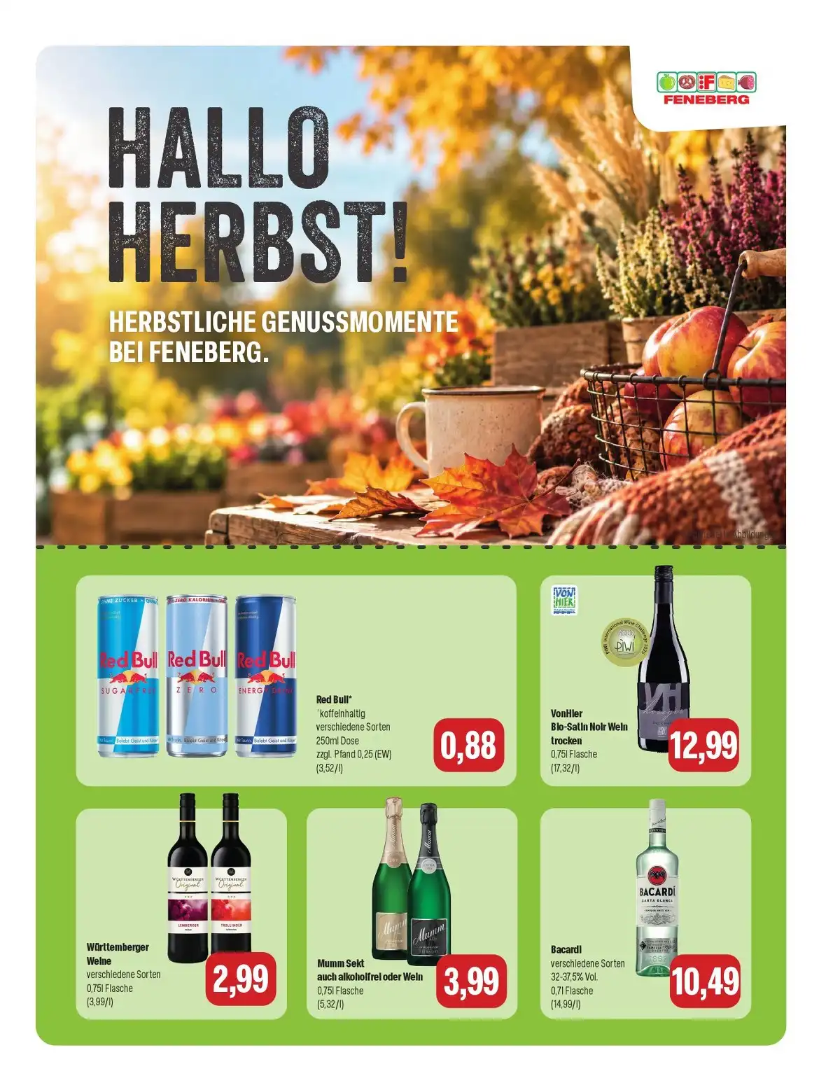Feneberg Prospekt Gültig Vom 24.09.2026 Bis 26.09.2026 Nächste Woche - Bild 1 Ab 24.09.2026