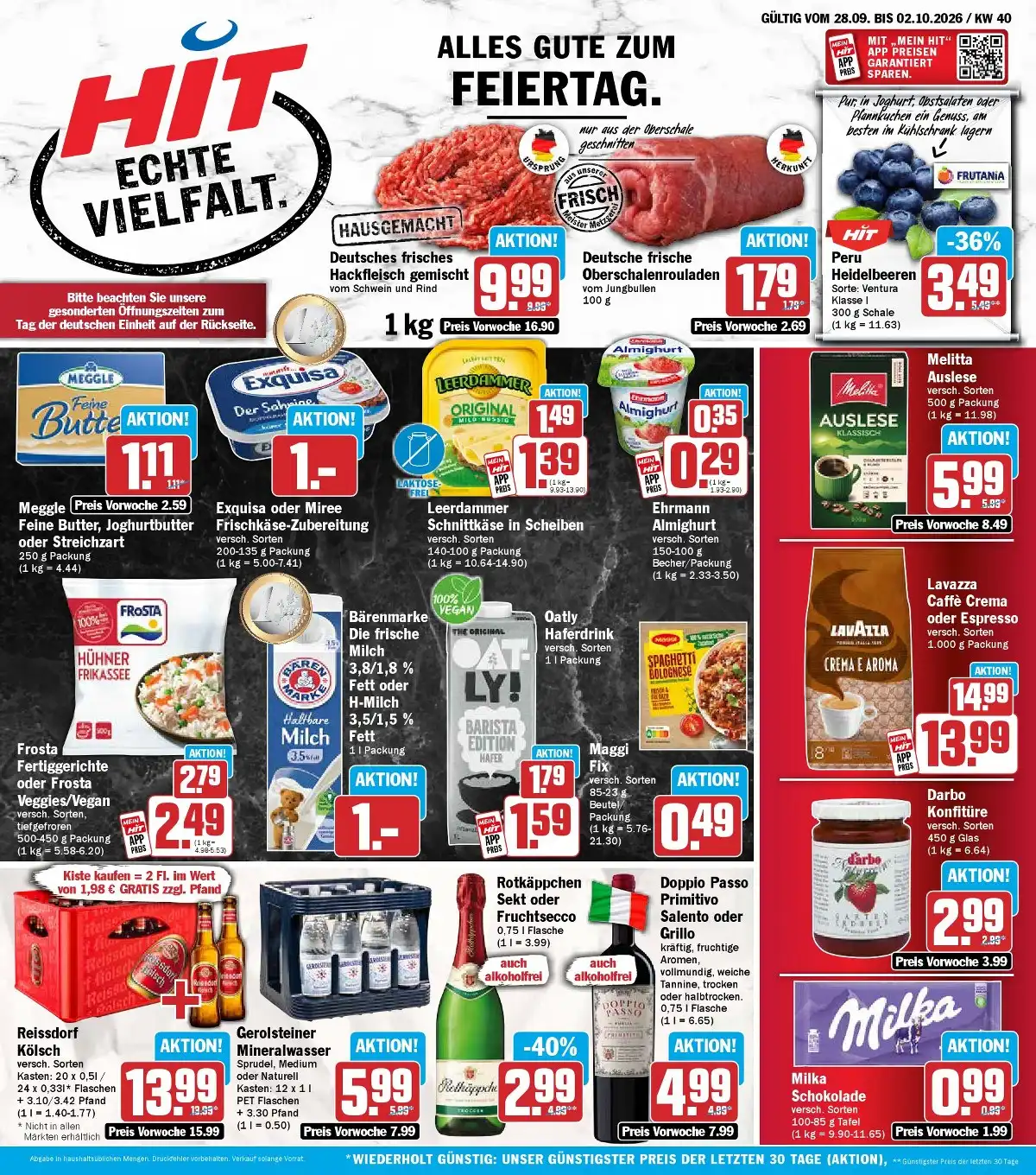 Hit Prospekt Vom 28.09.2026 Bis 03.10.2026 - Bild 1 Ab 28.09.2026