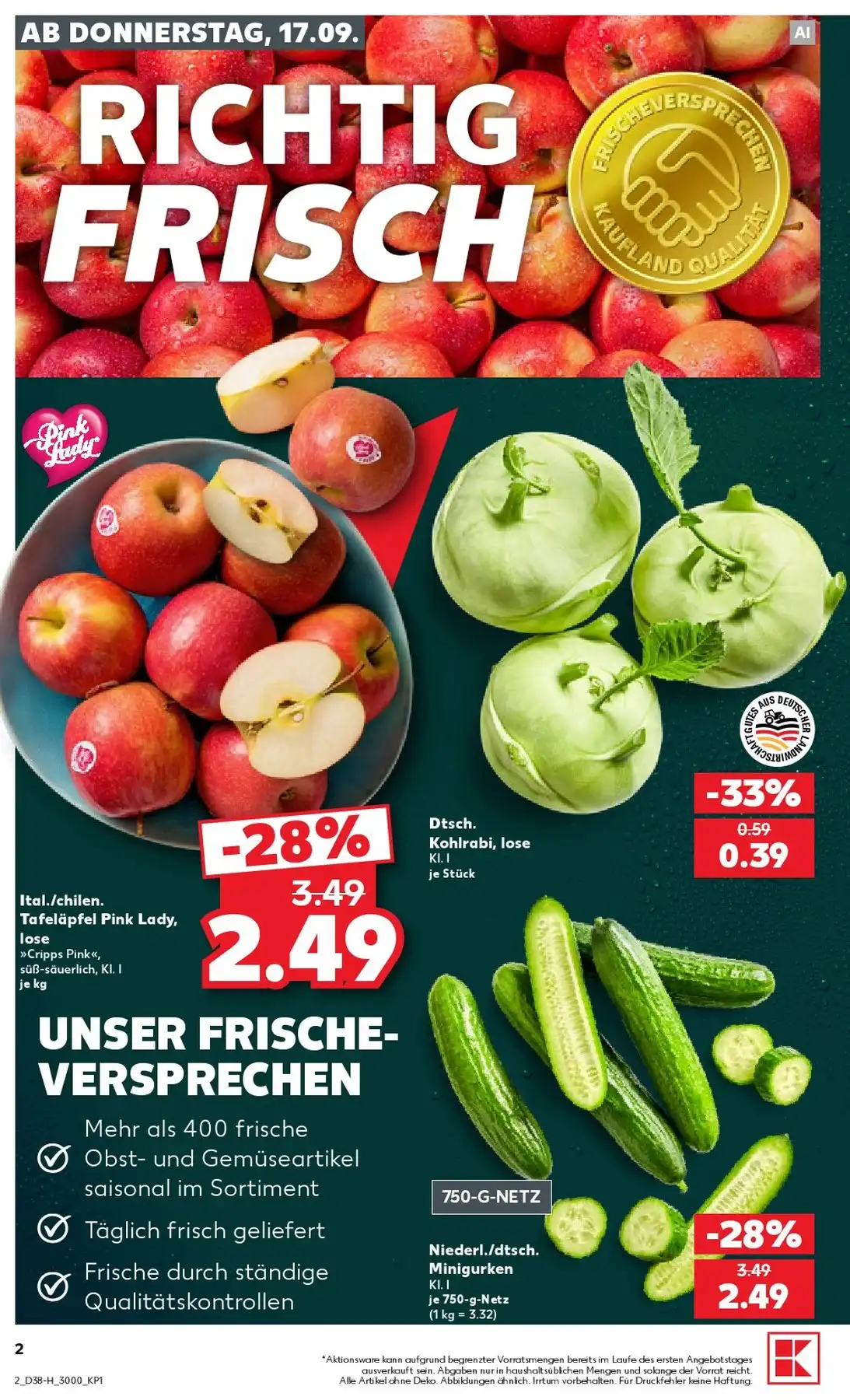 Kaufland Prospekt 17.09.2026 Bis 23.09.2026 - Bild 2 Ab 17.09.2026 Extra