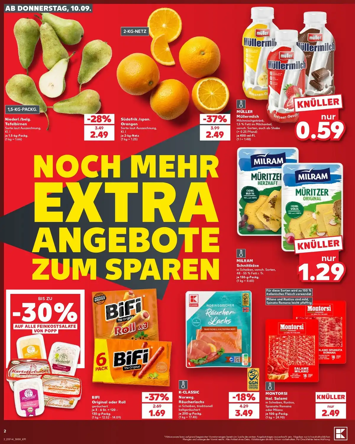 Kaufland Prospekt 10.09.2026 Bis 16.09.2026 - Bild 2 Ab 10.09.2026 Extra