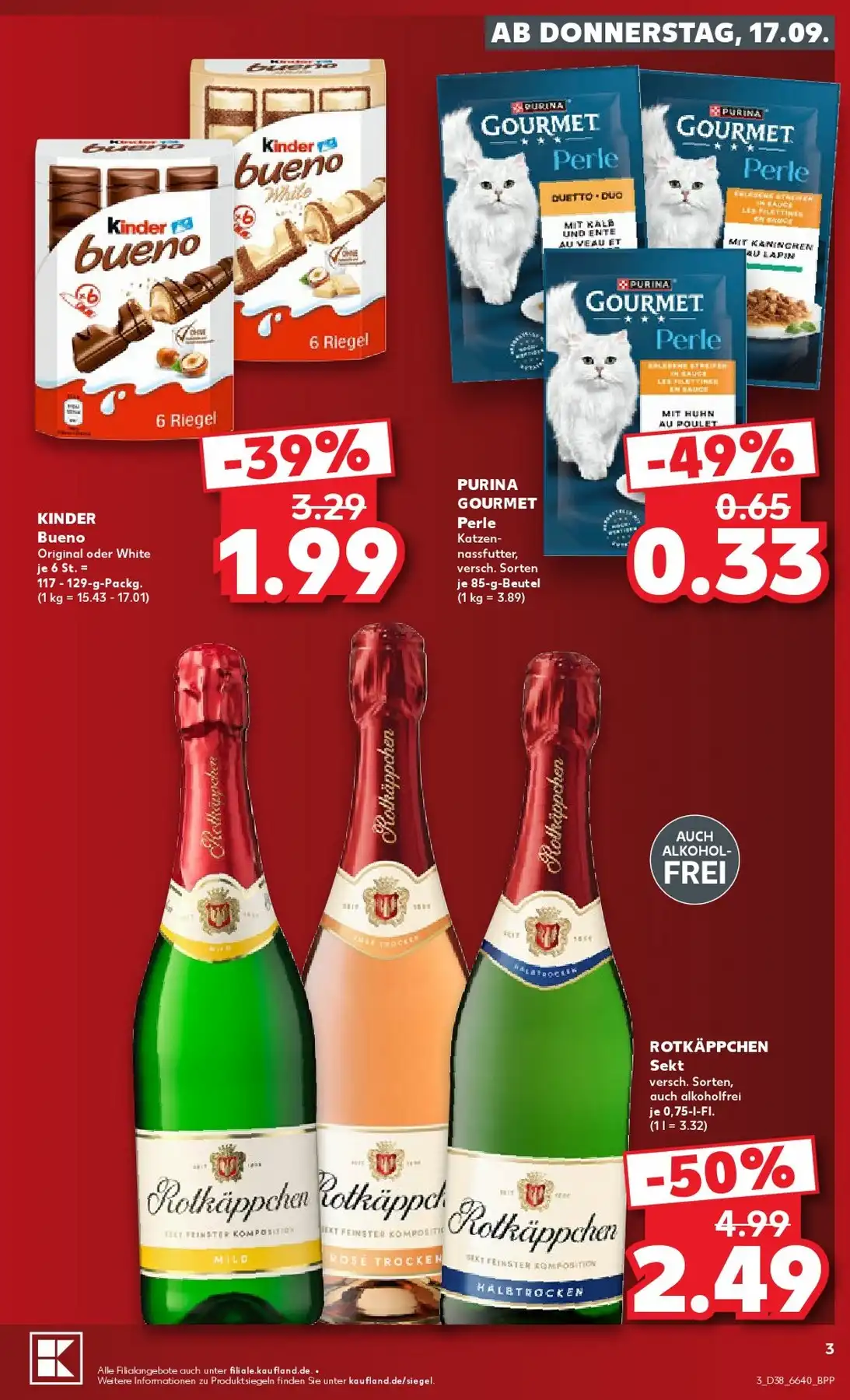 Kaufland Prospekt 17.09.2026 Bis 23.09.2026 - Bild 1 Ab 17.09.2026
