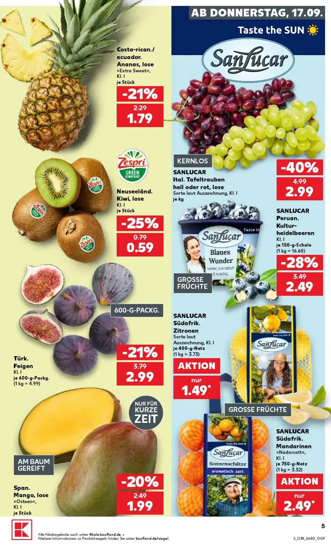 Kaufland Prospekt 17.09.2026 Bis 23.09.2026 - Bild 3 Ab 17.09.2026