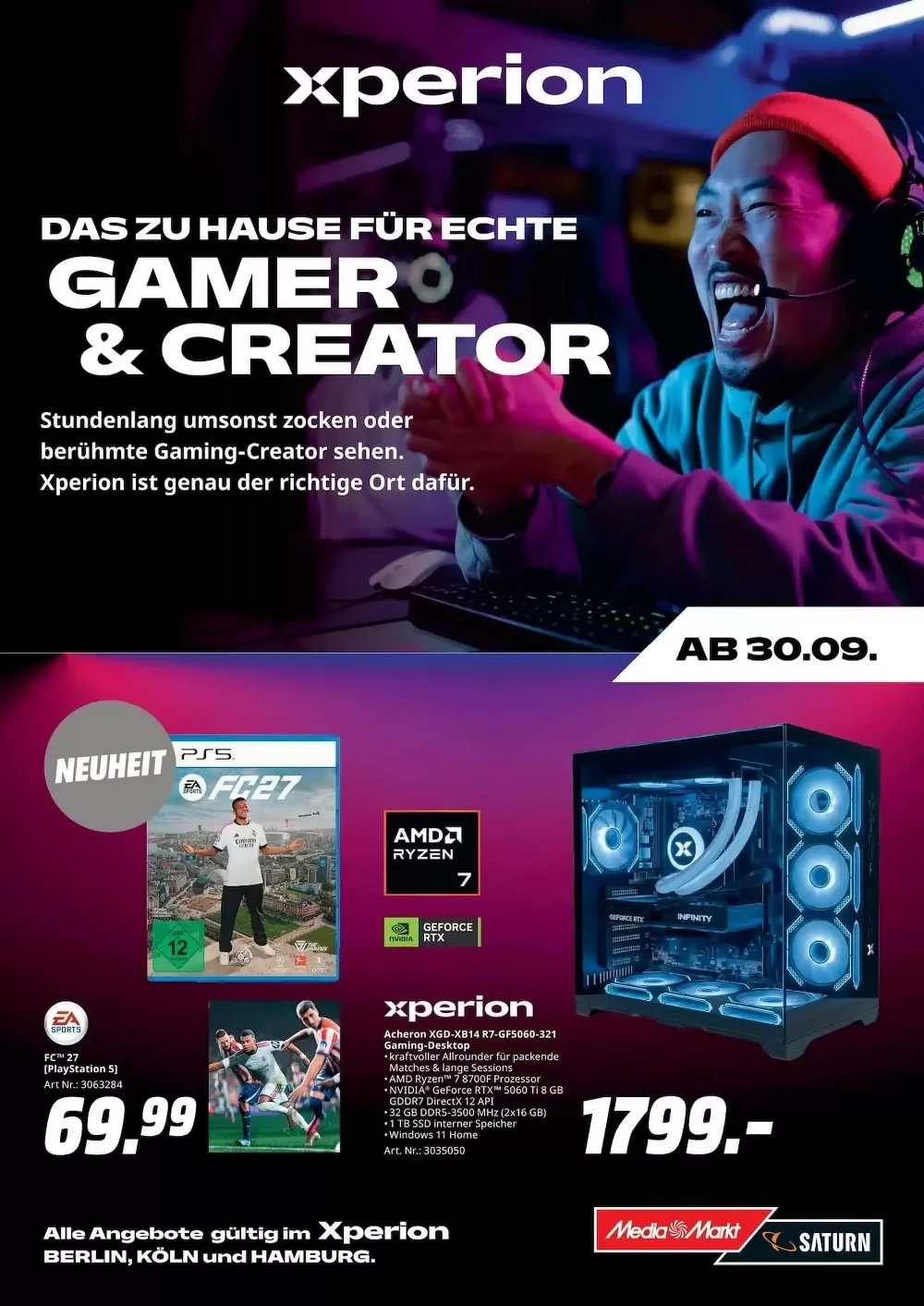 Mediamarkt - Saturn Prospekt - Bild 1 Mediamarkt - Saturn Prospekt
