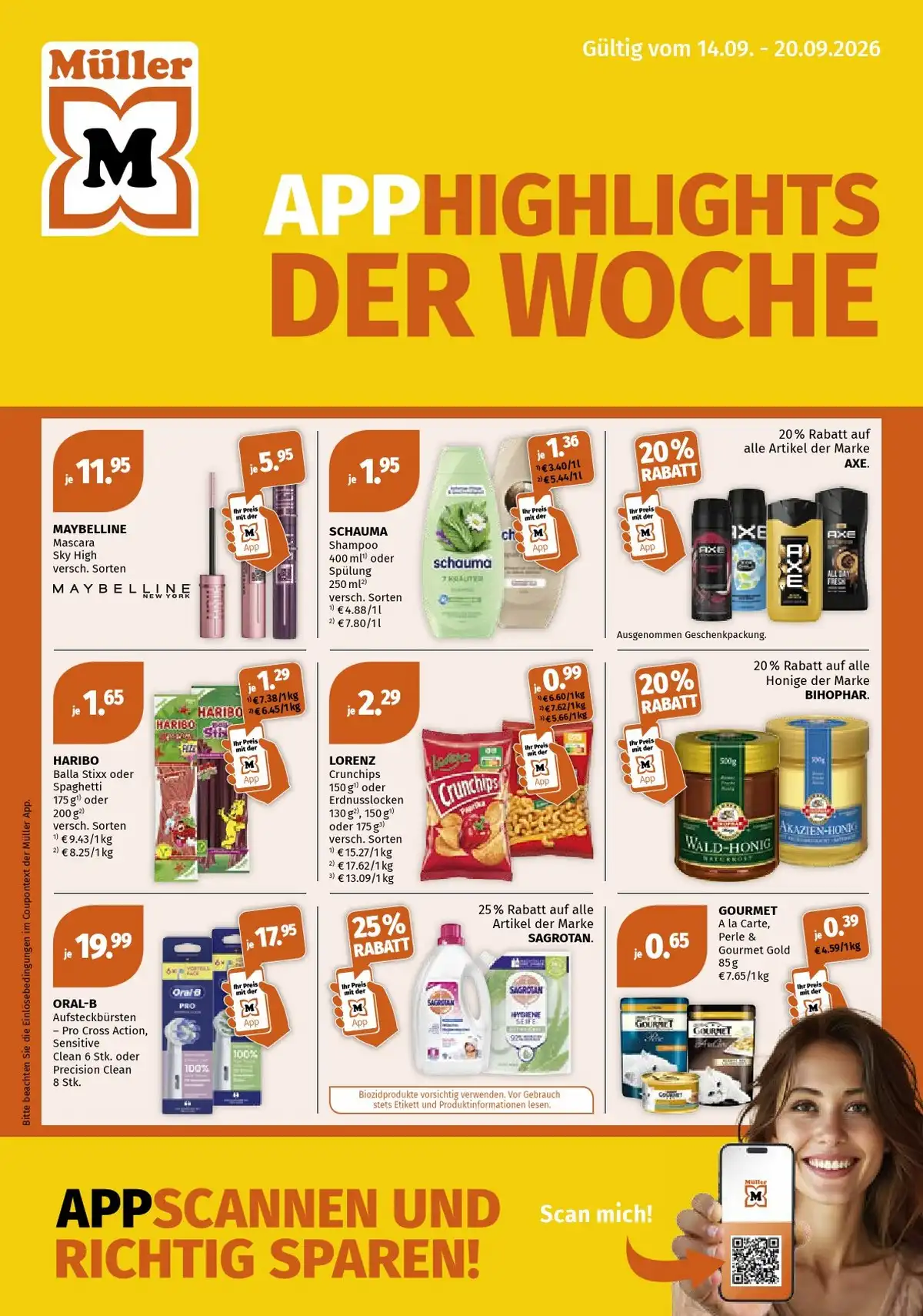 Müller Prospekt Vom 14.09.2026 Bis 19.09.2026 - Bild 1 Ab 14.09.2026