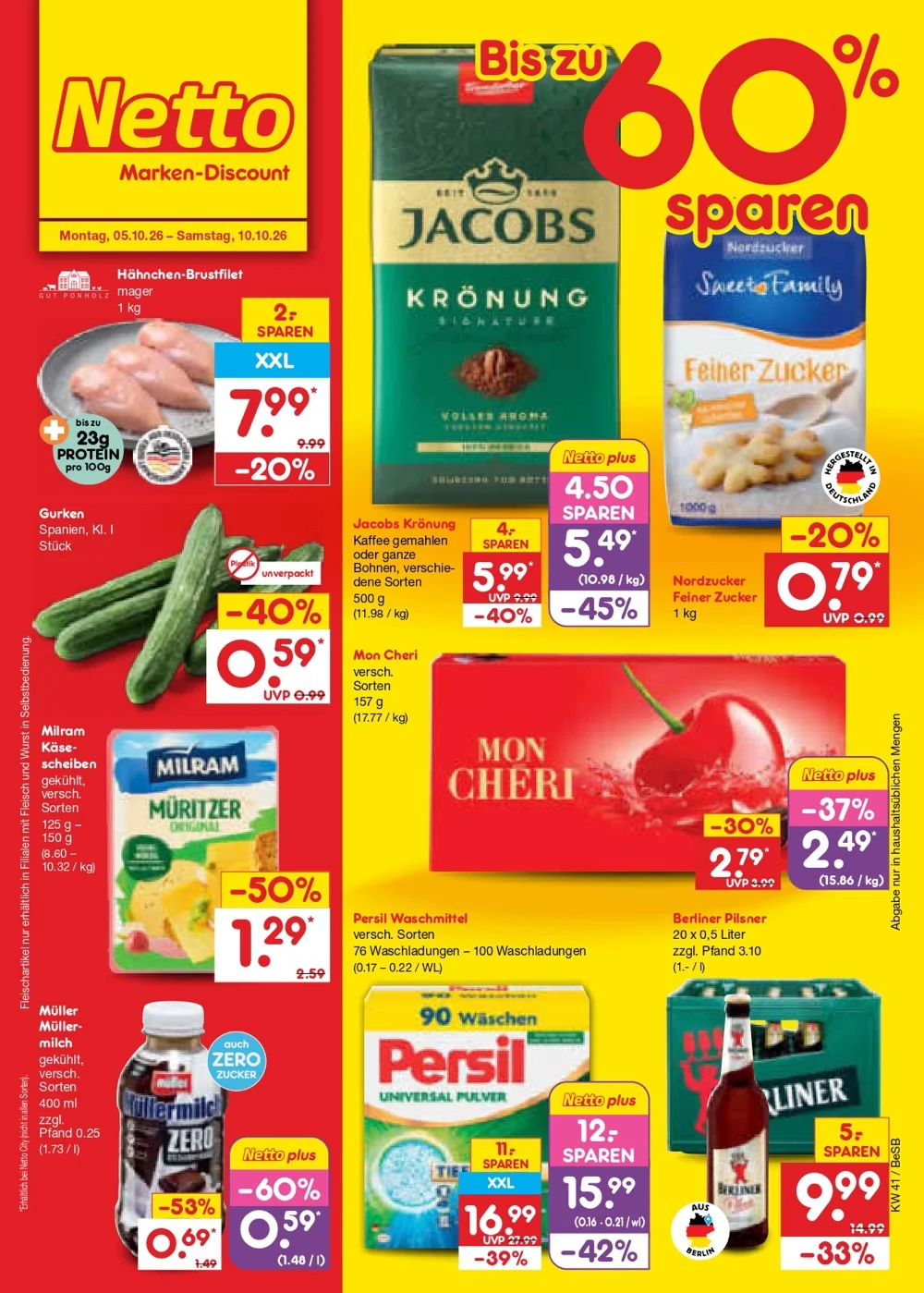 Netto Marken Discount Prospekt 05.10.2026 Bis 10.10.2026 - Bild 1 Ab 05.10.2026