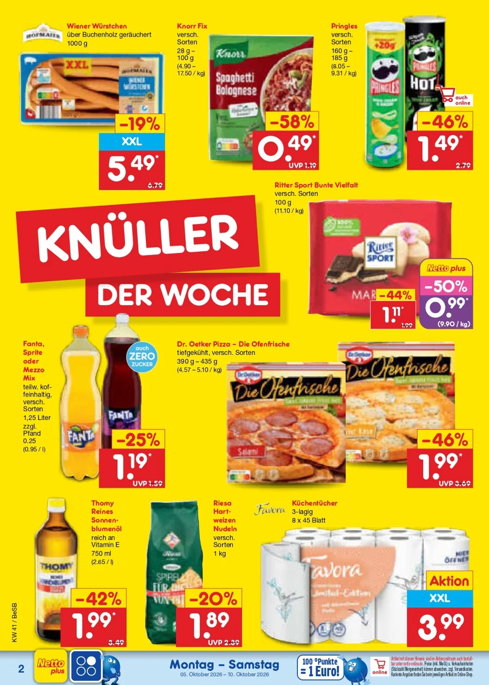 Netto Marken Discount Prospekt 05.10.2026 Bis 10.10.2026 - Bild 2 Ab 05.10.2026