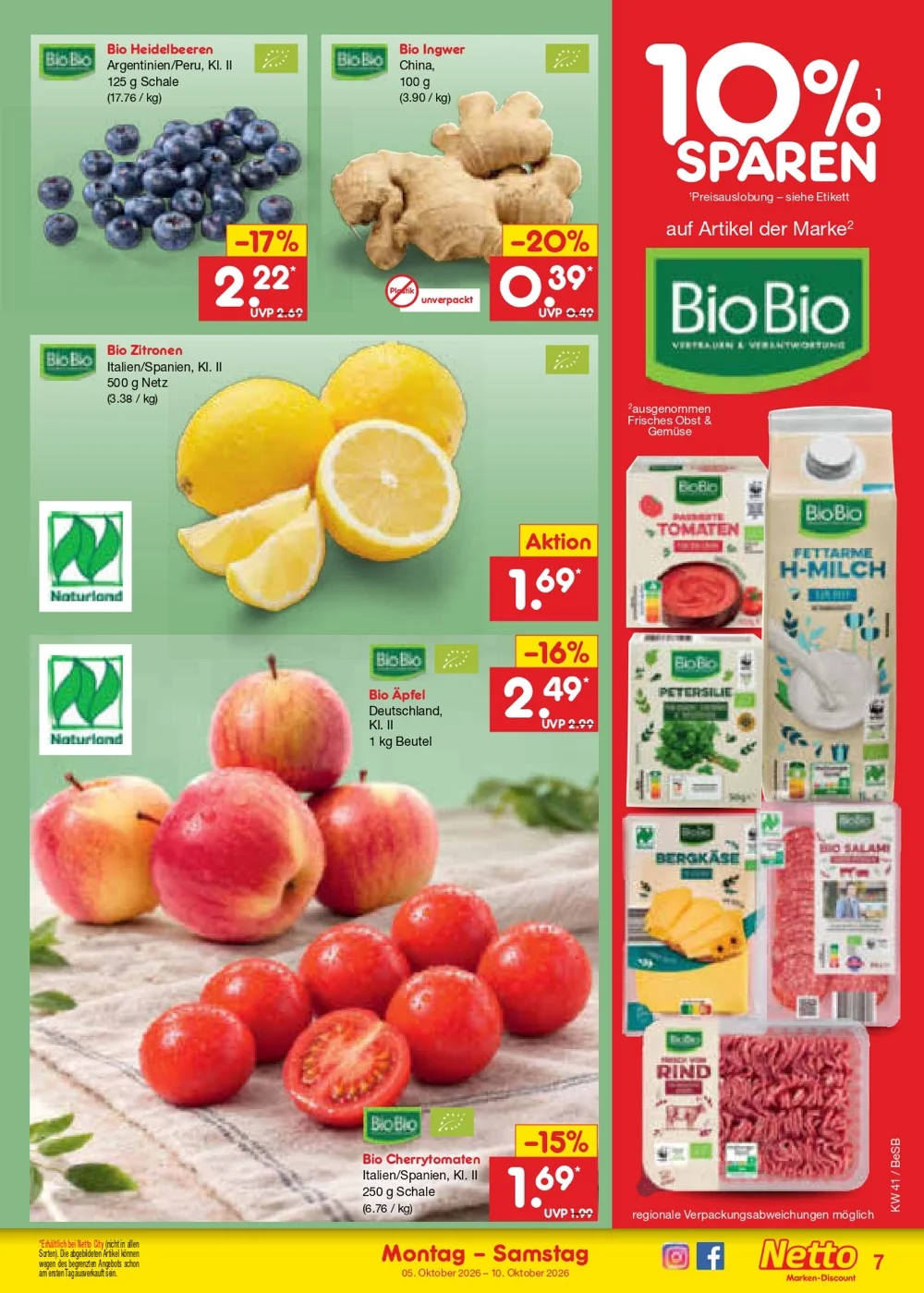 Netto Marken Discount Prospekt 05.10.2026 Bis 10.10.2026 - Bild 1 Ab 05.10.2026