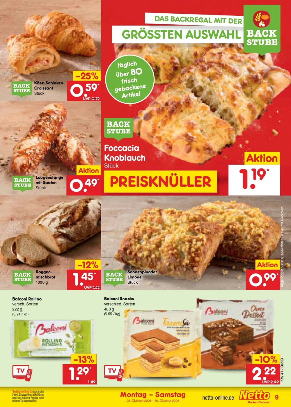 Netto Marken Discount Prospekt 05.10.2026 Bis 10.10.2026 - Bild 3 Ab 05.10.2026