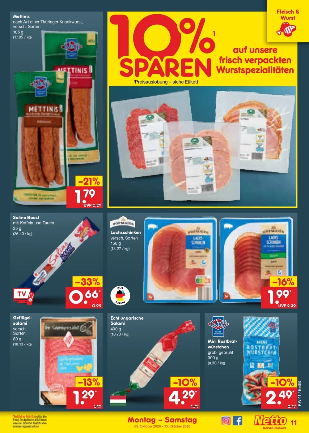 Netto Marken Discount Prospekt 05.10.2026 Bis 10.10.2026 - Bild 1 Ab 05.10.2026