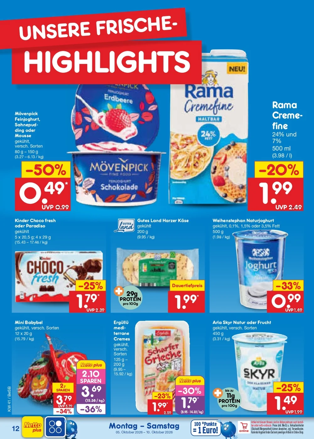 Netto Marken Discount Prospekt 05.10.2026 Bis 10.10.2026 - Bild 2 Ab 05.10.2026