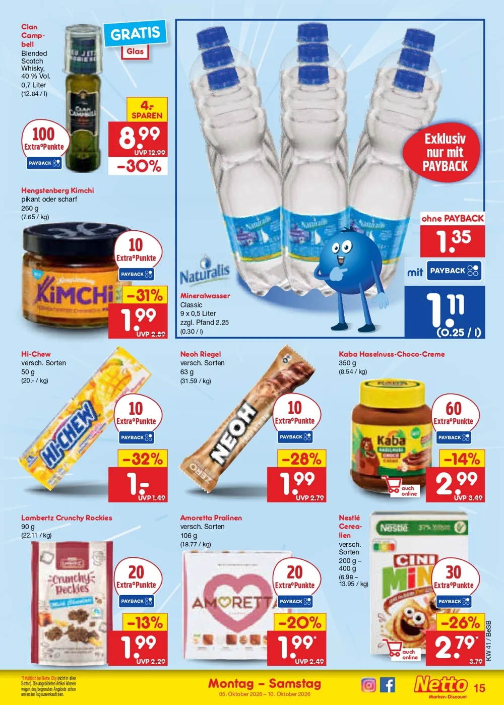 Netto Marken Discount Prospekt 05.10.2026 Bis 10.10.2026 - Bild 1 Ab 05.10.2026