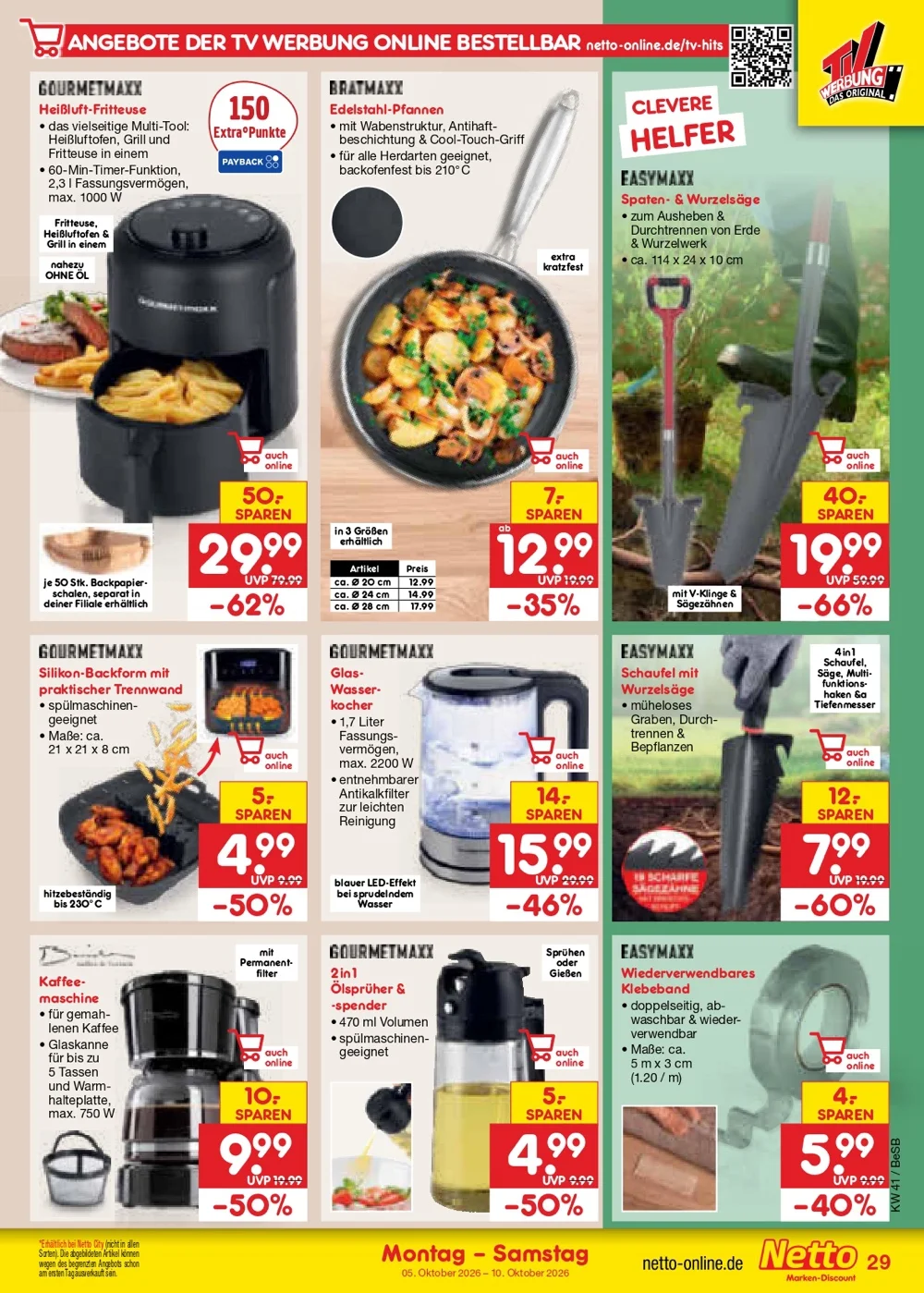 Netto Marken Discount Prospekt 05.10.2026 Bis 10.10.2026 - Bild 1 Ab 05.10.2026