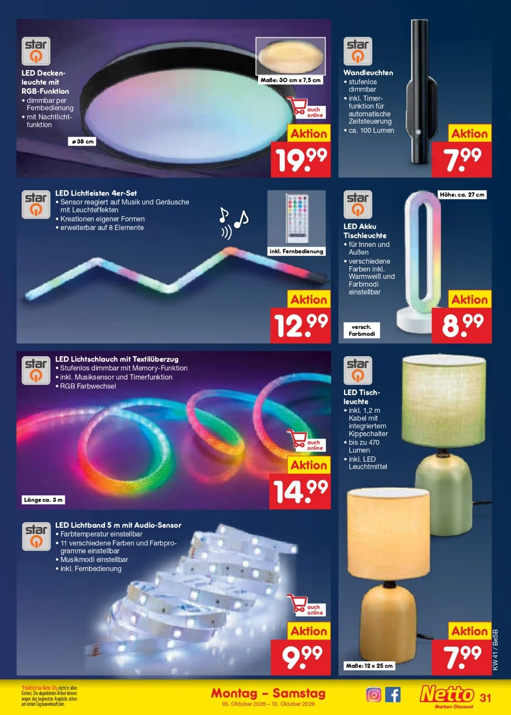 Netto Marken Discount Prospekt 05.10.2026 Bis 10.10.2026 - Bild 1 Ab 05.10.2026