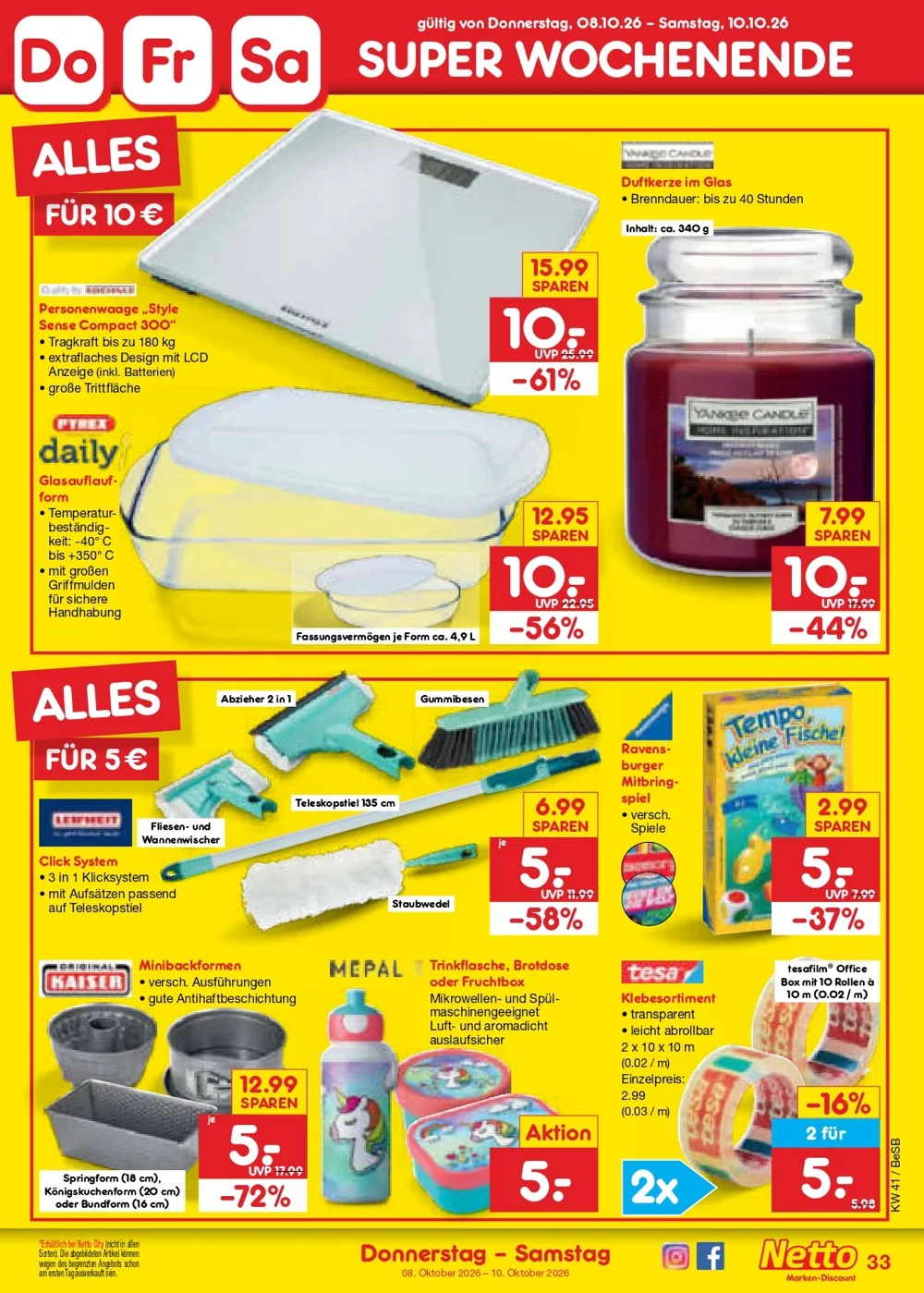 Netto Marken Discount Prospekt 05.10.2026 Bis 10.10.2026 - Bild 3 Ab 05.10.2026
