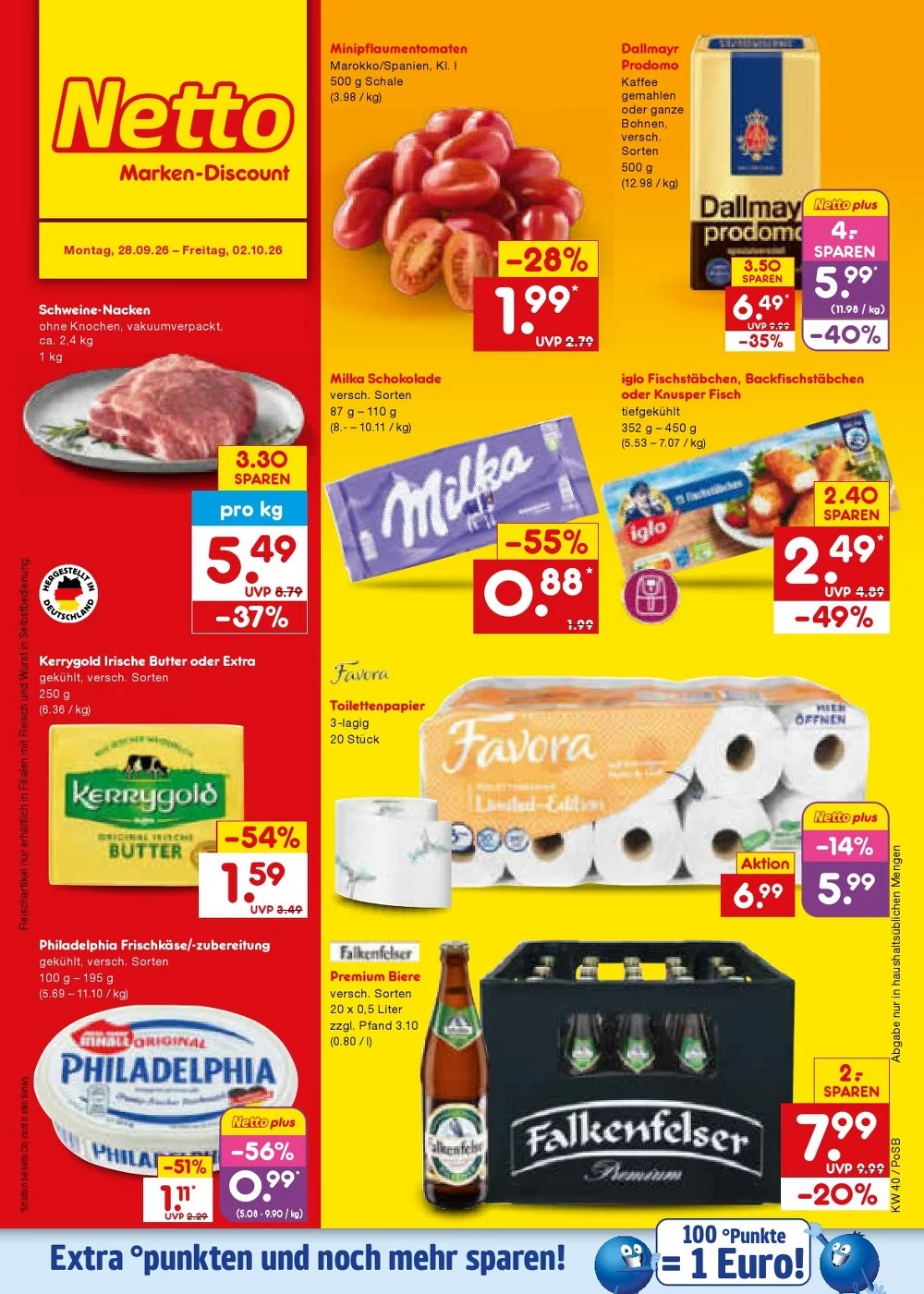 Netto Marken-Discount Prospekt Ab 28.09.2026 Bis 02.10.2026 Nächste Woche - Bild 1 Ab 28.09.2026