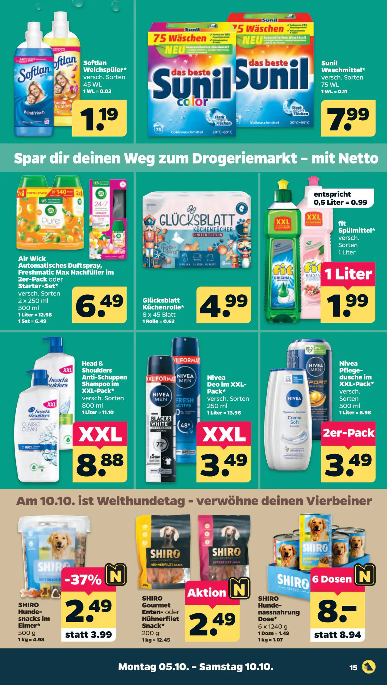 Netto (Scottie) Prospekt Ab 05.10.2026 Bis 10.10.2026 - Bild 1 Ab 05.10.2026