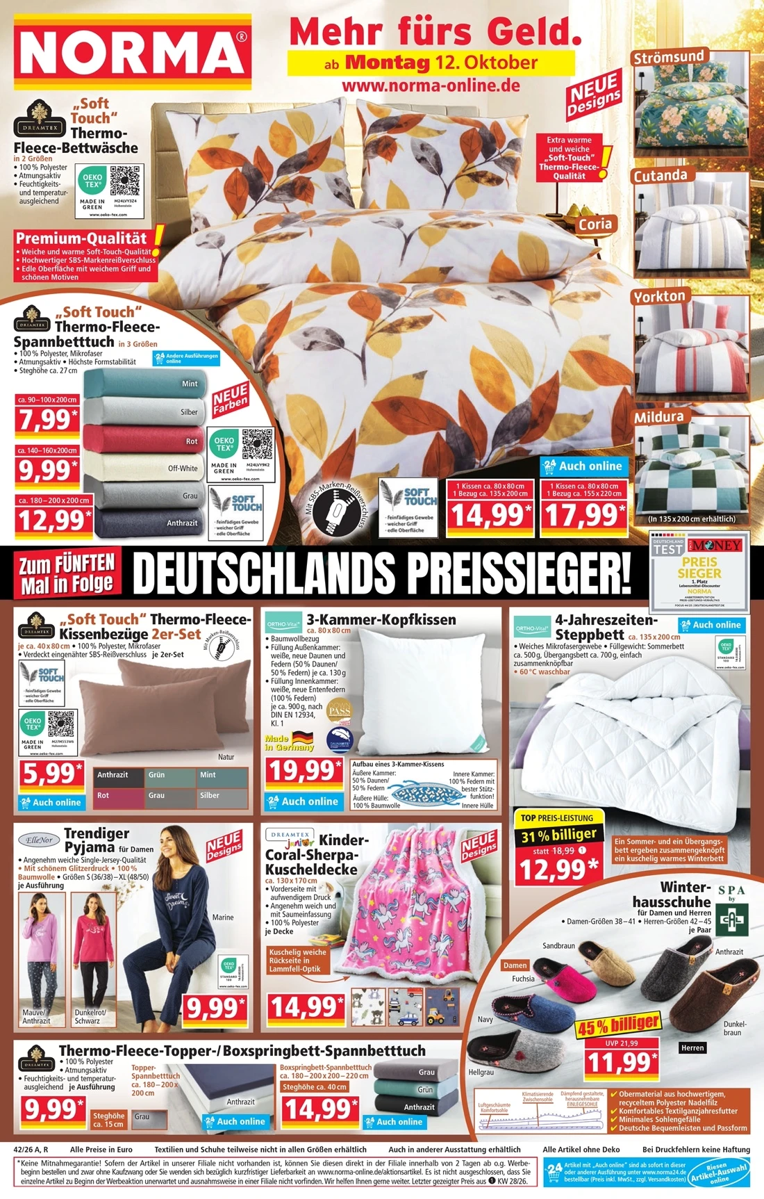 Norma Prospekt Gültig Vom 12.10.2026 Bis 17.10.2026 - Bild 1 Ab 12.10.2026