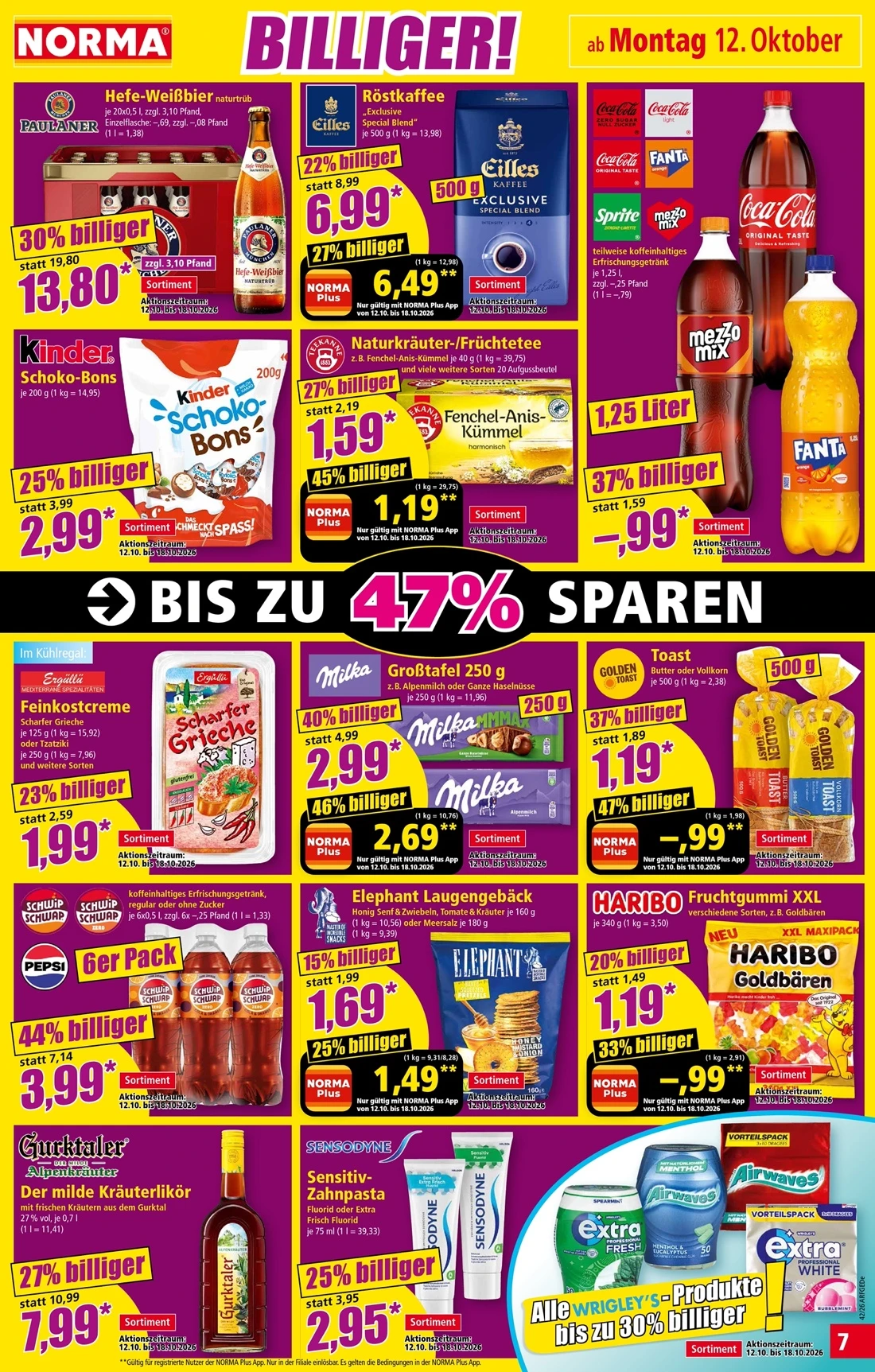 Norma Prospekt Gültig Vom 12.10.2026 Bis 17.10.2026 - Bild 1 Ab 12.10.2026