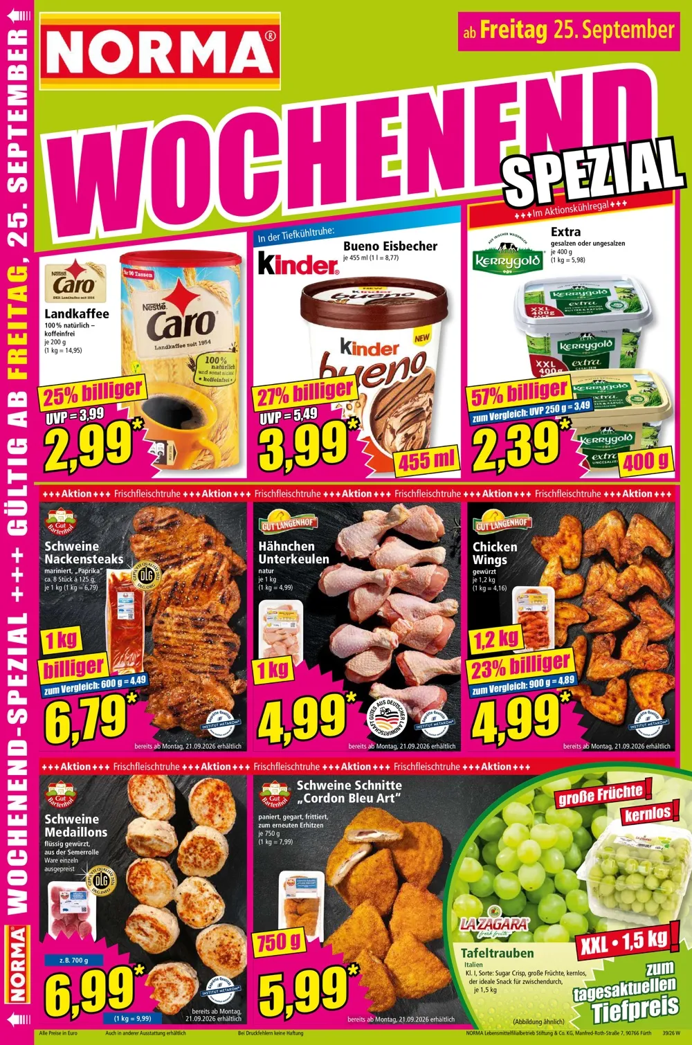 Norma Prospekt Gültig Vom 28.09.2026 Bis 03.10.2026 - Bild 1 Norma