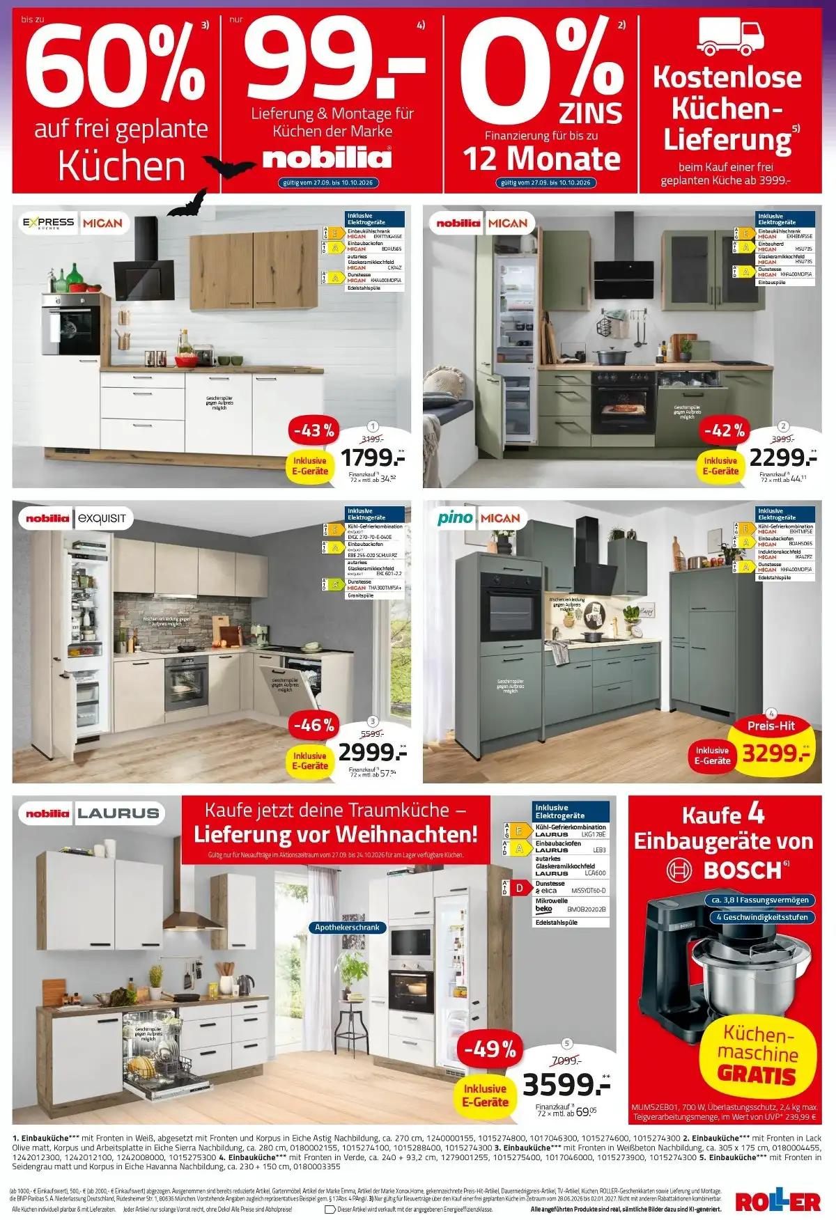 Roller Prospekt Gültig Vom 27.09.2026 Bis 24.10.2026 Nächste Woche - Bild 1 Ab 27.09.2026