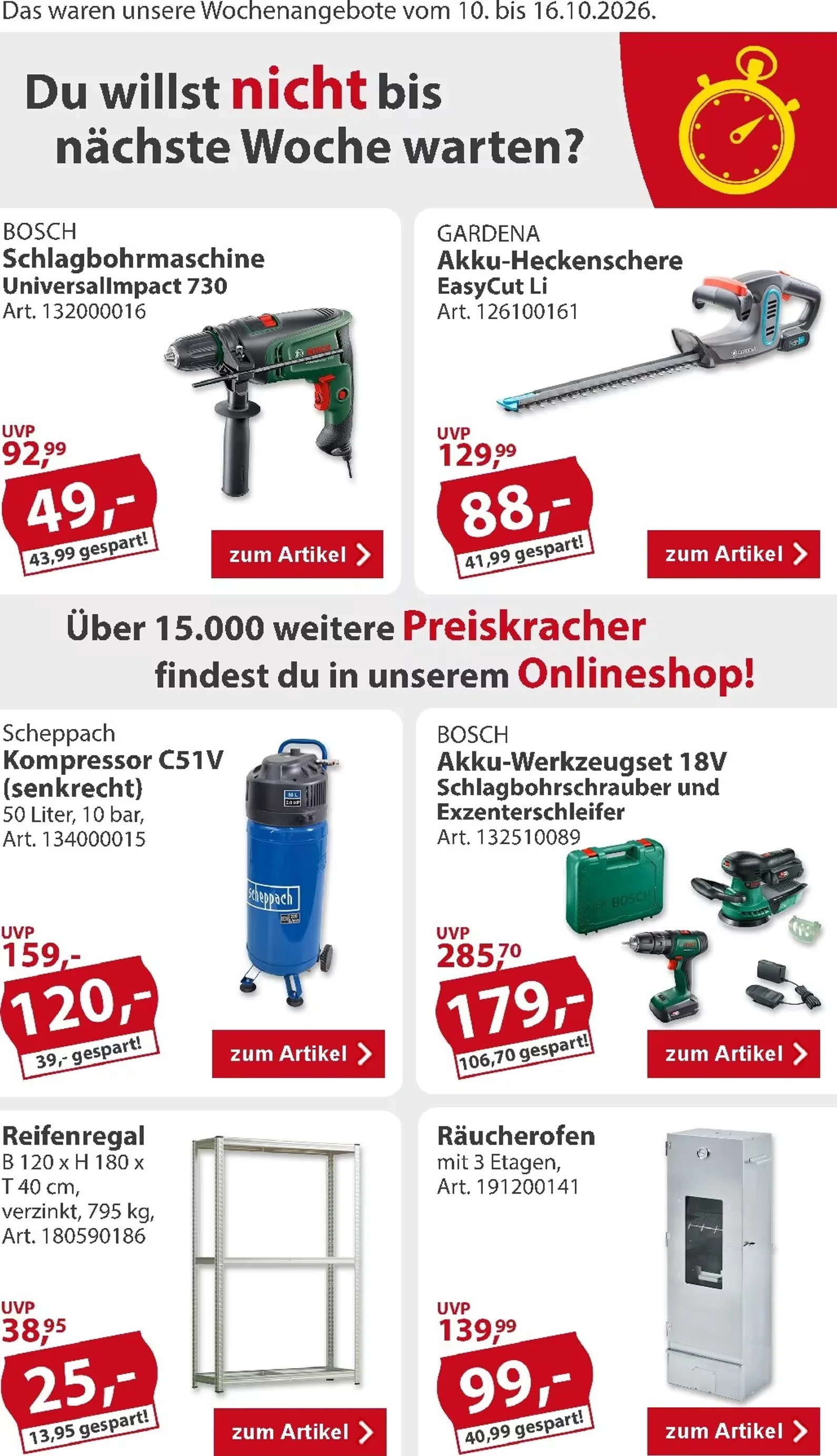 Sonderpreis Baumarkt Prospekt Ab 10.10.2026 Bis 16.10.2026 - Bild 2 Ab 10.10.2026