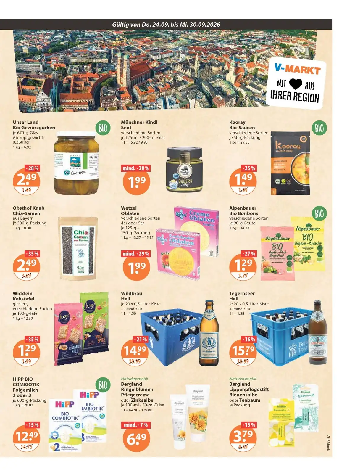 V-Markt Prospekt Gültig Vom 24.09.2026 Bis 30.09.2026 - Bild 3 Ab 24.09.2026