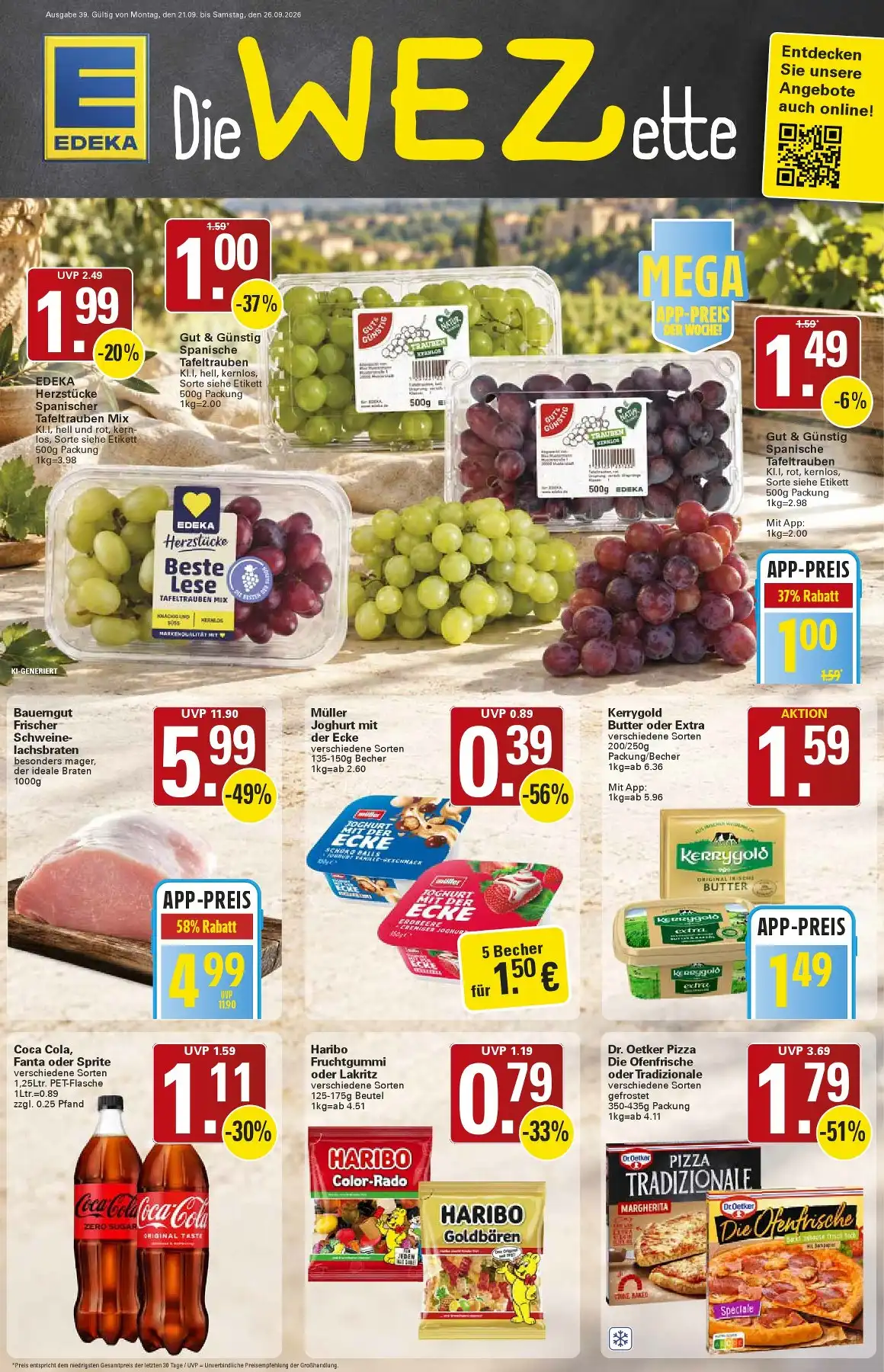 Wez Prospekt Ab 21.09.2026 Bis 26.09.2026 - Bild 1 Ab 21.09.2026