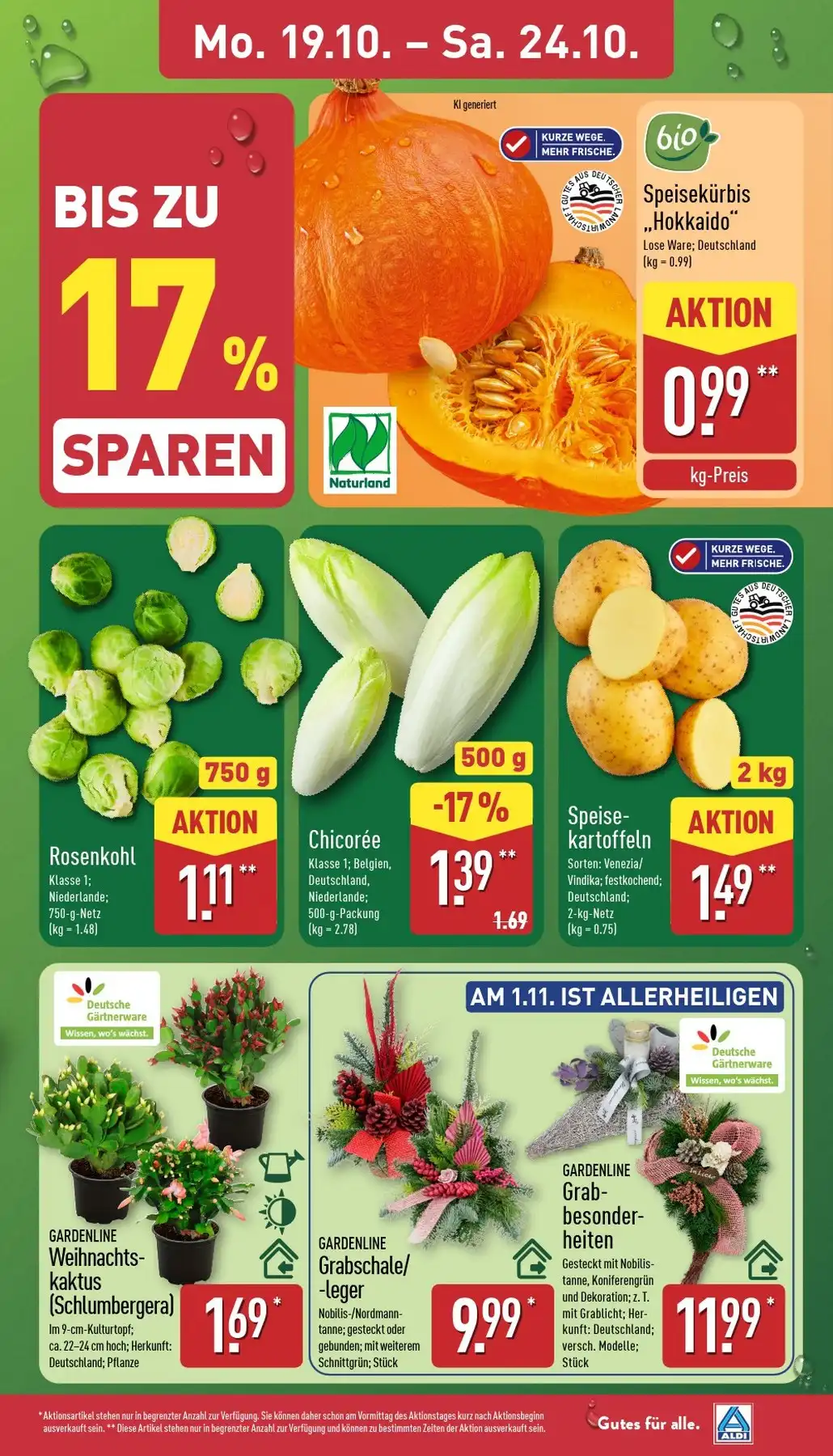 Aldi Nord Prospekt Ab 26.10.2026 Bis 31.10.2026 Nächste Woche - Bild 1 Aldi Nord