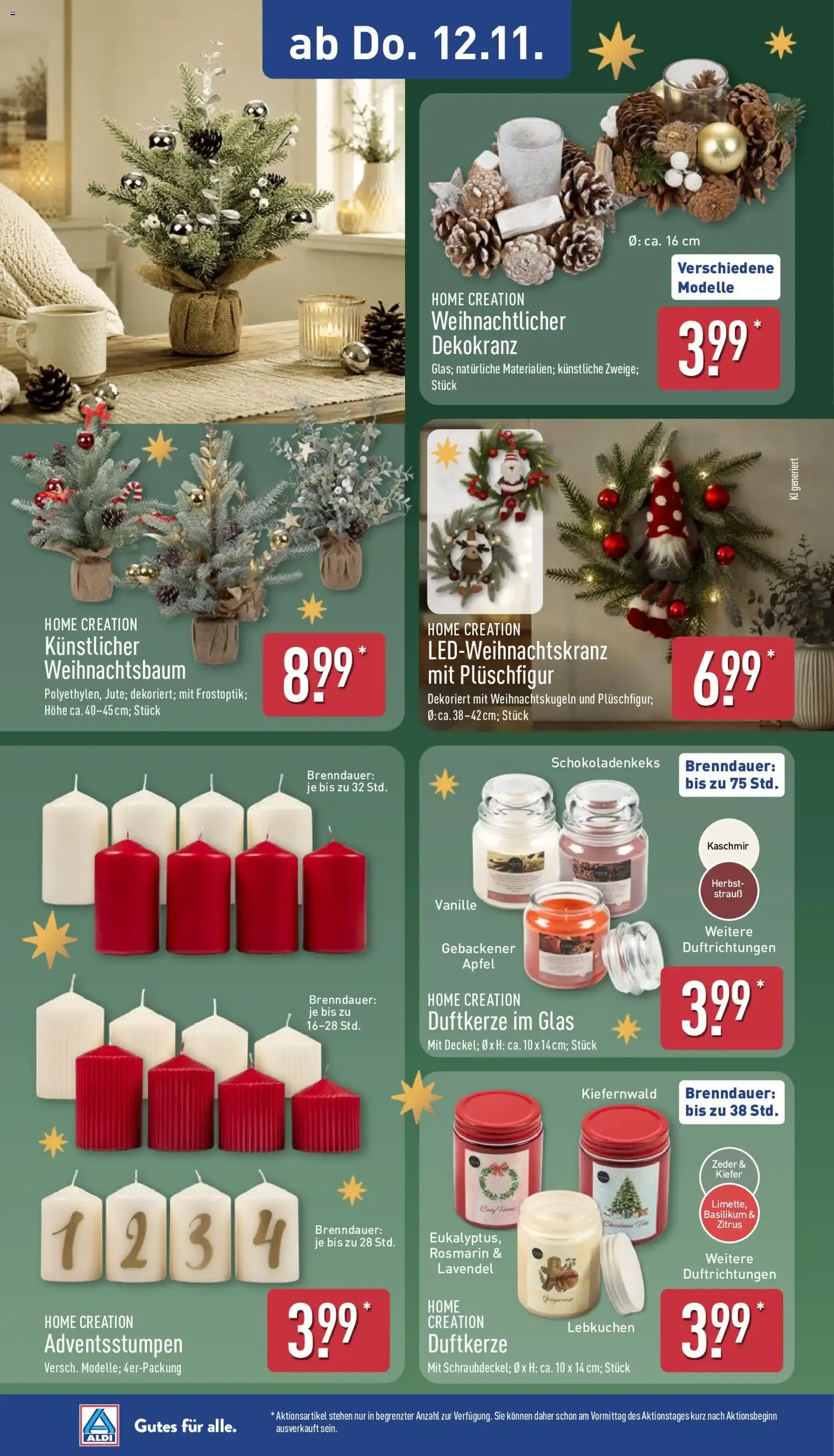 Aldi Nord Prospekt Gültig Vom 09.11.2026 Bis 14.11.2026 - Bild 1 Ab 09.11.2026