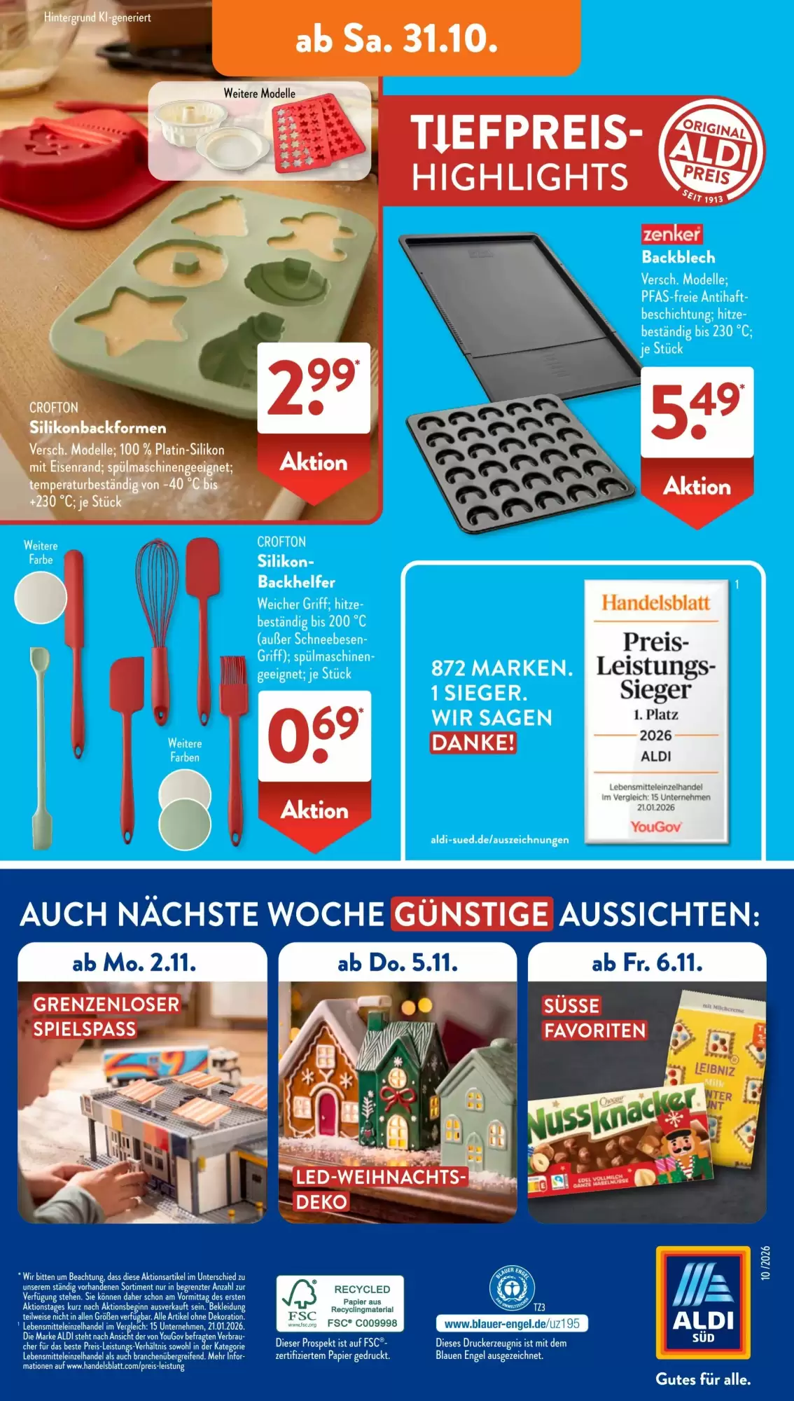 Aldi Süd Prospekt Gültig Vom 26.10.2026 Bis 31.10.2026 - Bild 2 Ab 26.10.2026