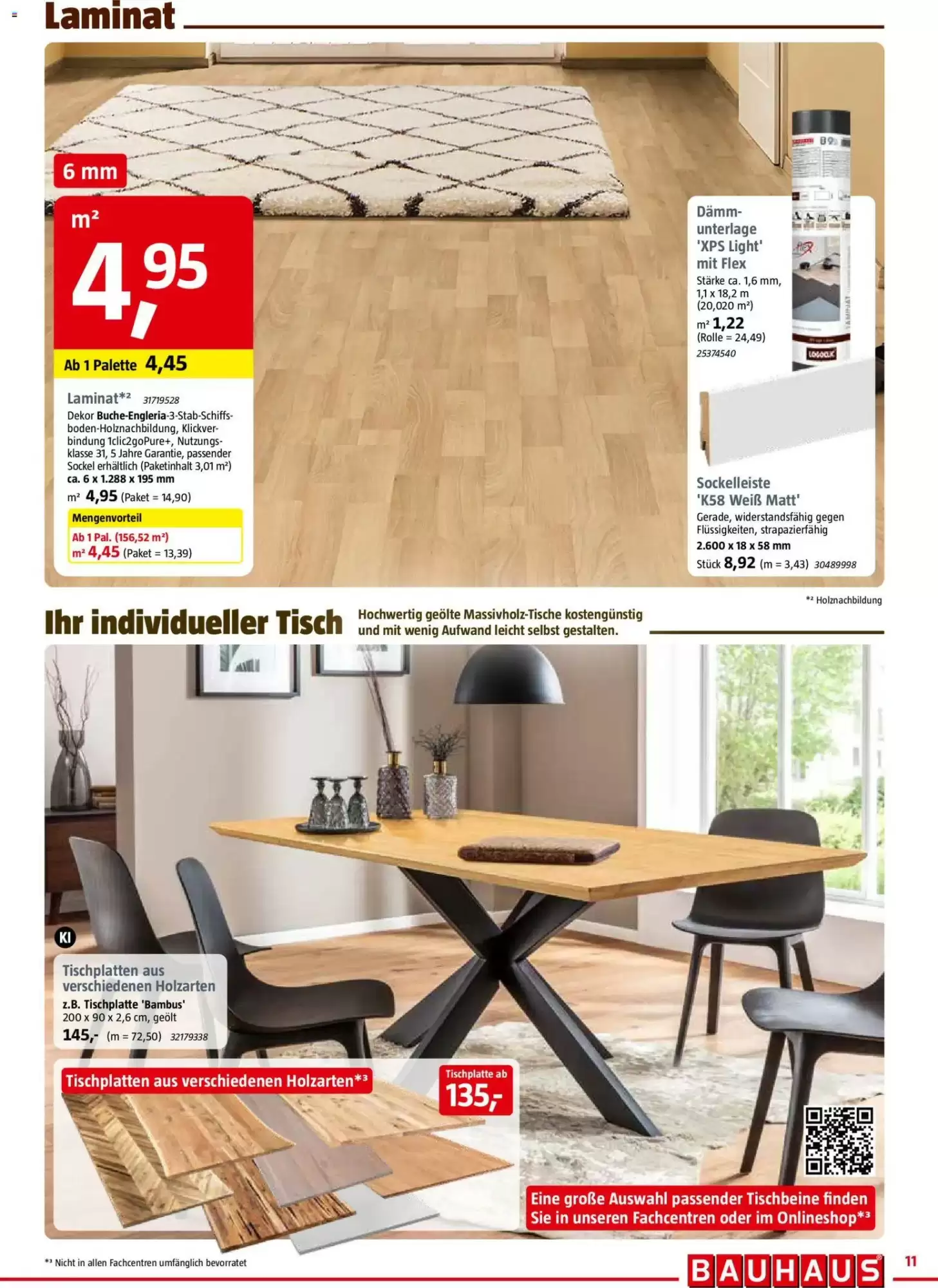 Bauhaus Prospekt Angebote November 2026 - Bild 1 Ab 30.10 - 14.11-2026